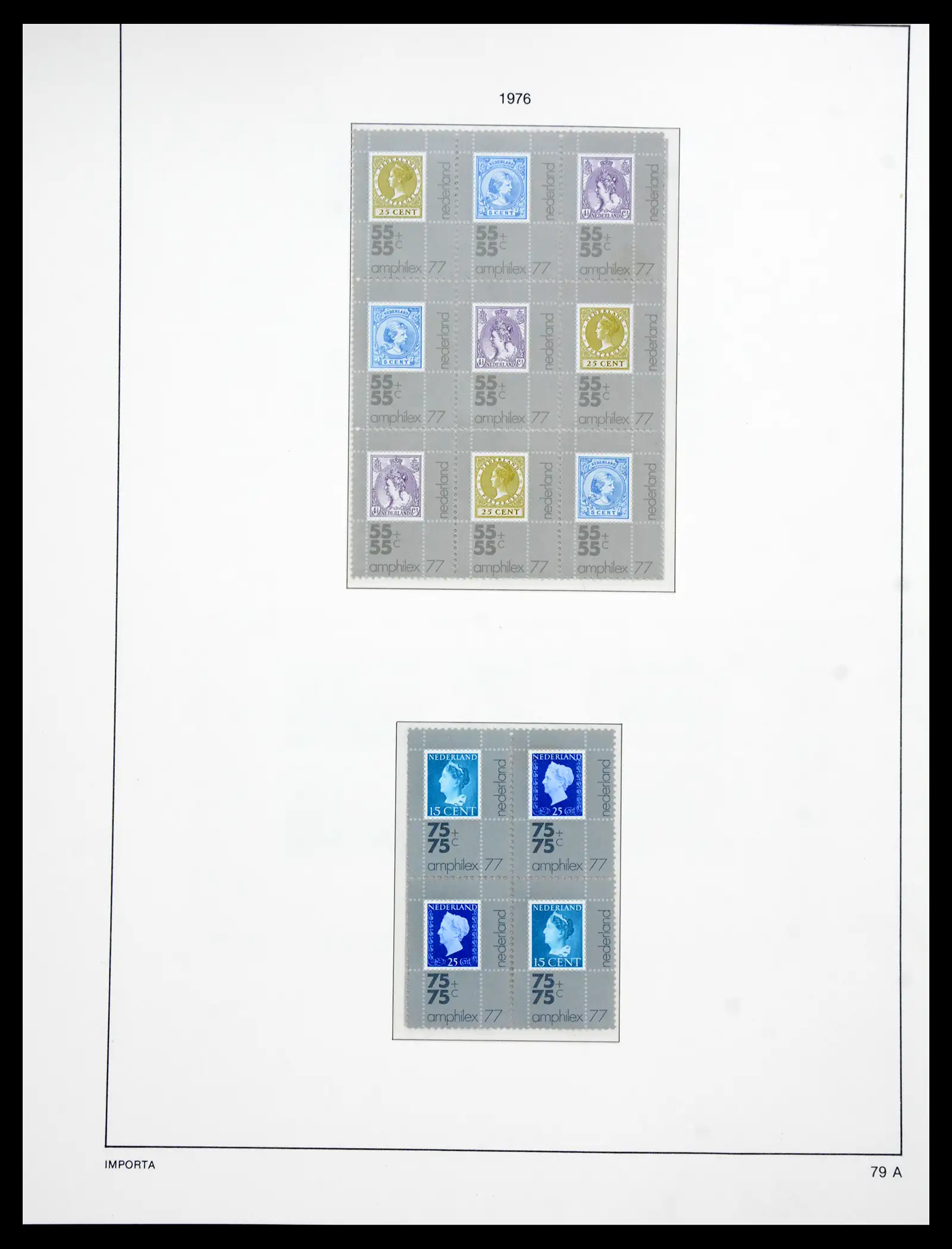 41159 0087 - Postzegelverzameling 41159 Nederland 1852-1980.