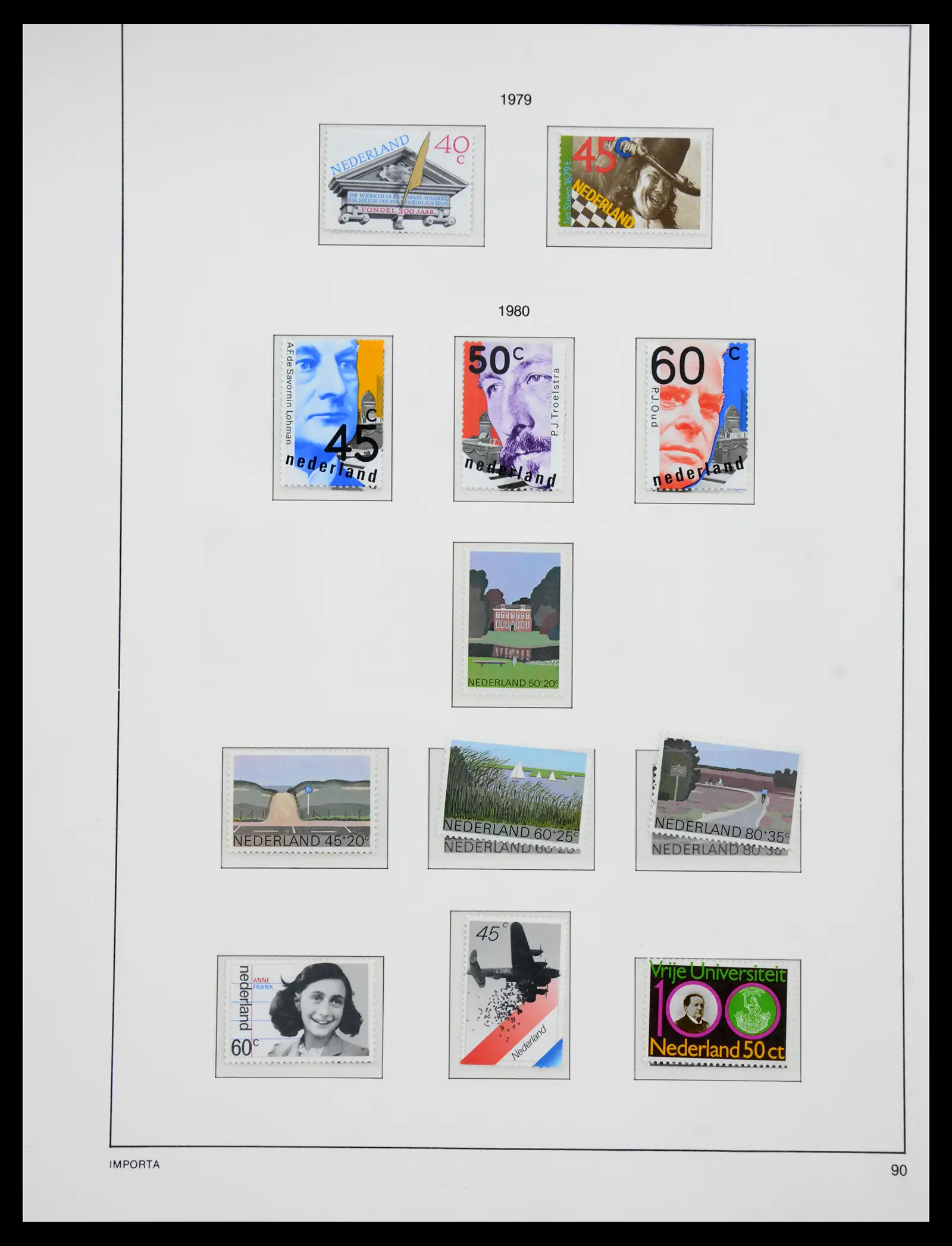 41159 0098 - Postzegelverzameling 41159 Nederland 1852-1980.