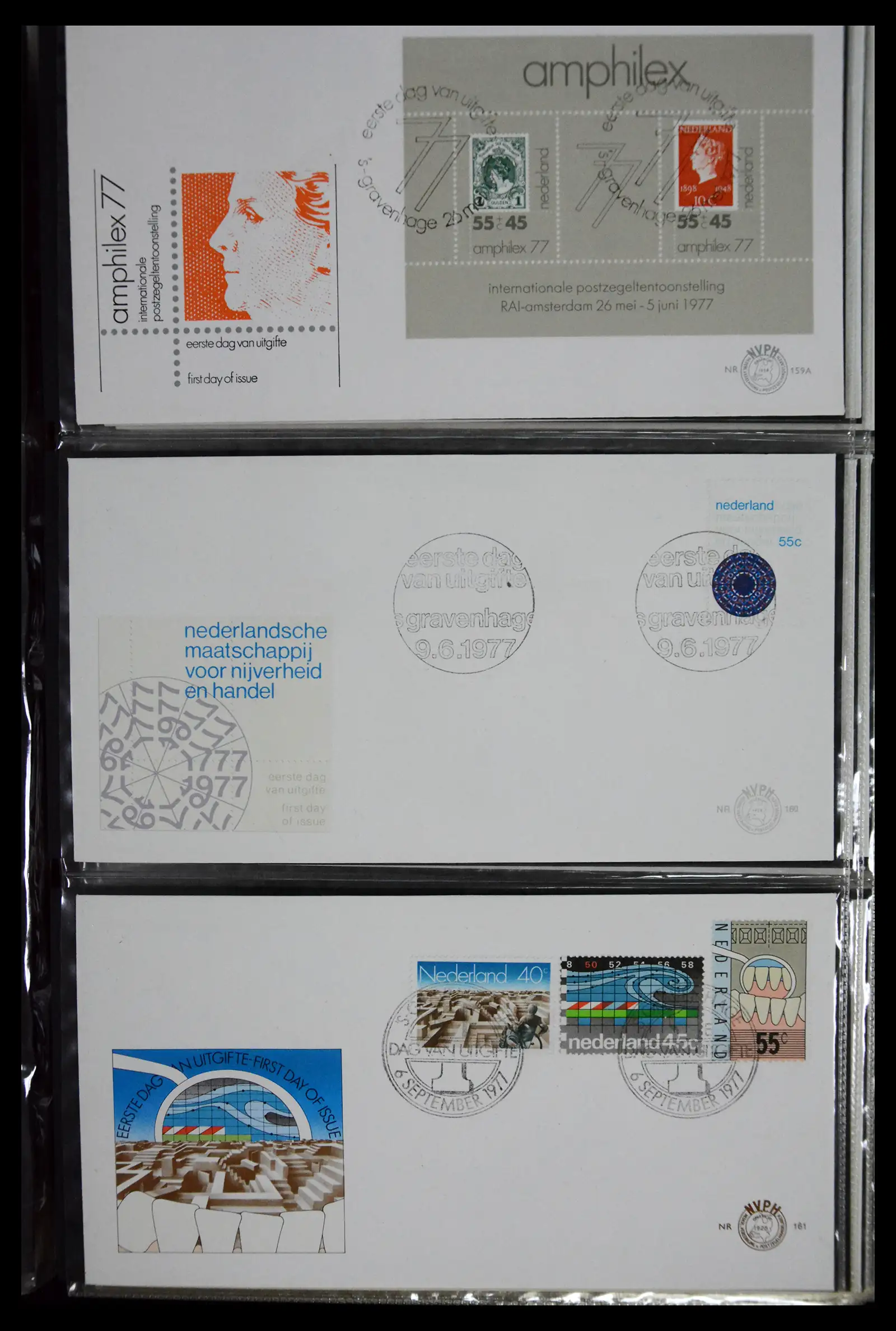 41166 0029 - Postzegelverzameling 41166 Nederland fdc's compleet 1967-2024!!