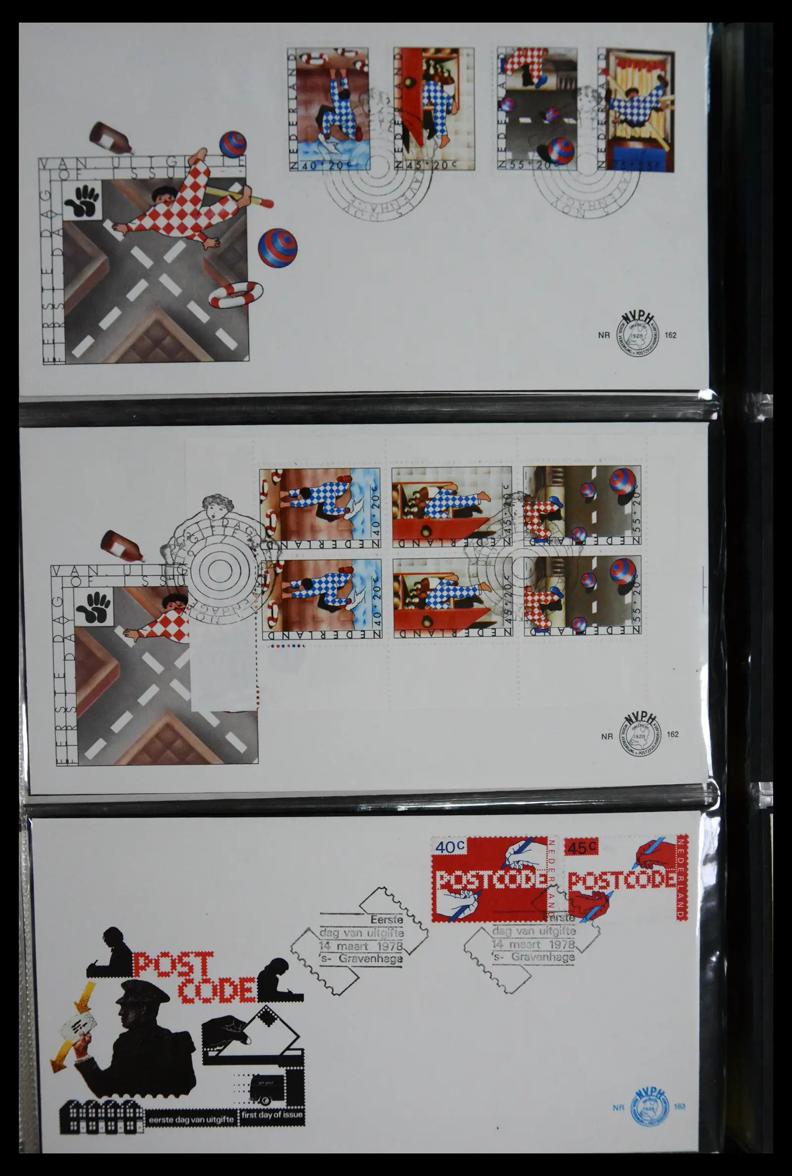 41166 0030 - Postzegelverzameling 41166 Nederland fdc's compleet 1967-2024!!