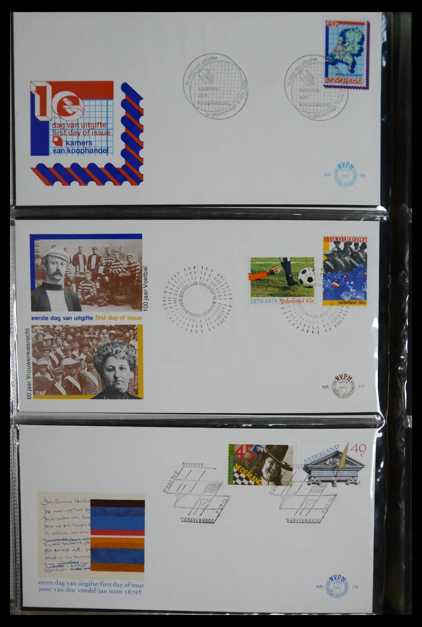 41166 0036 - Postzegelverzameling 41166 Nederland fdc's compleet 1967-2024!!
