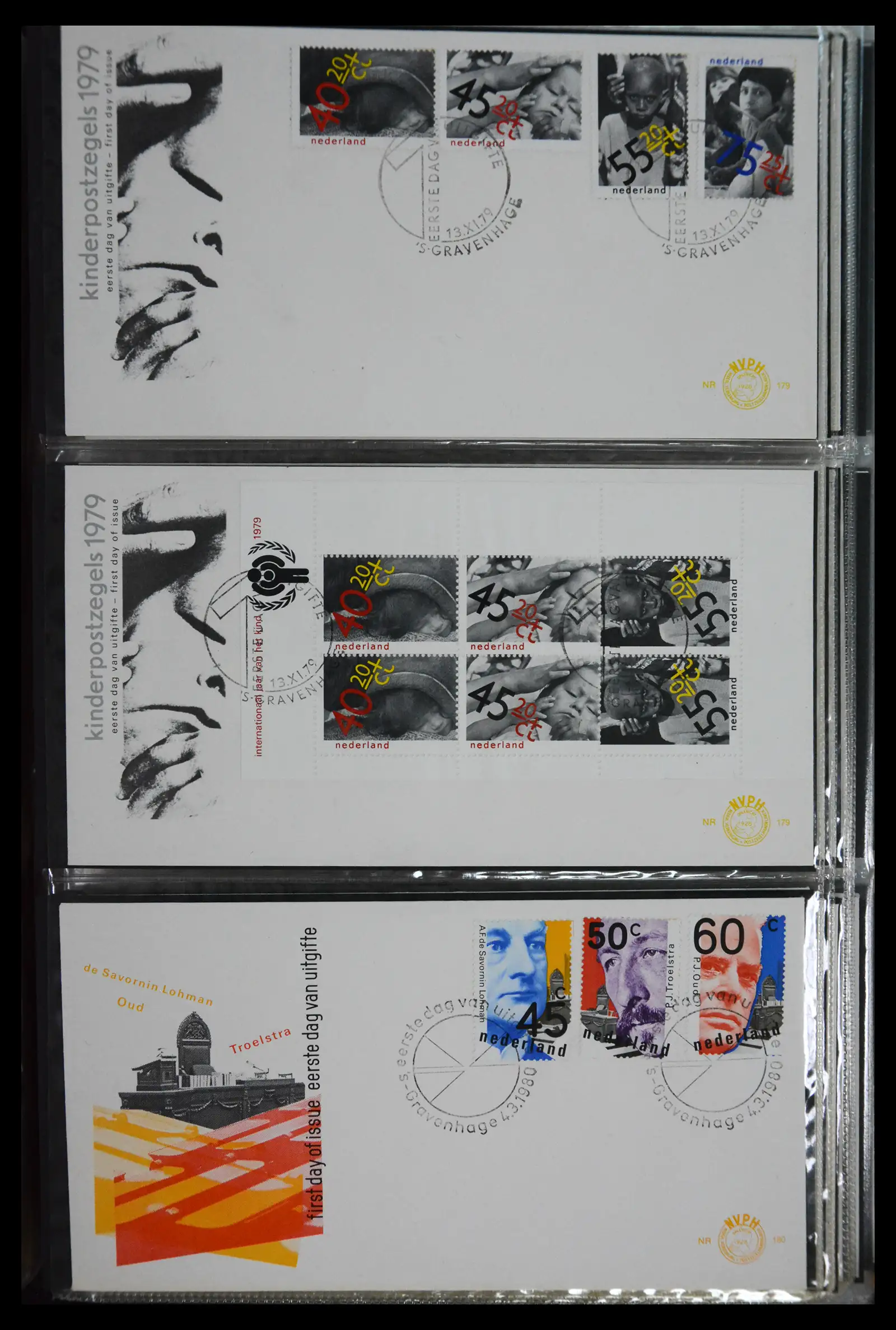 41166 0037 - Postzegelverzameling 41166 Nederland fdc's compleet 1967-2024!!