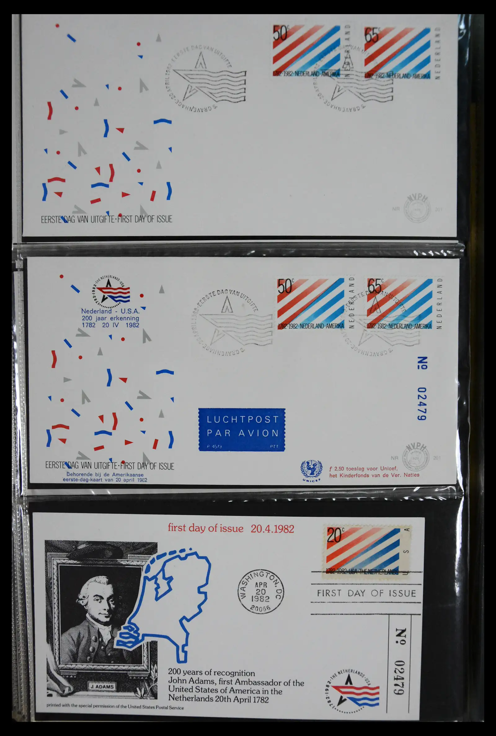 41166 0046 - Postzegelverzameling 41166 Nederland fdc's compleet 1967-2024!!