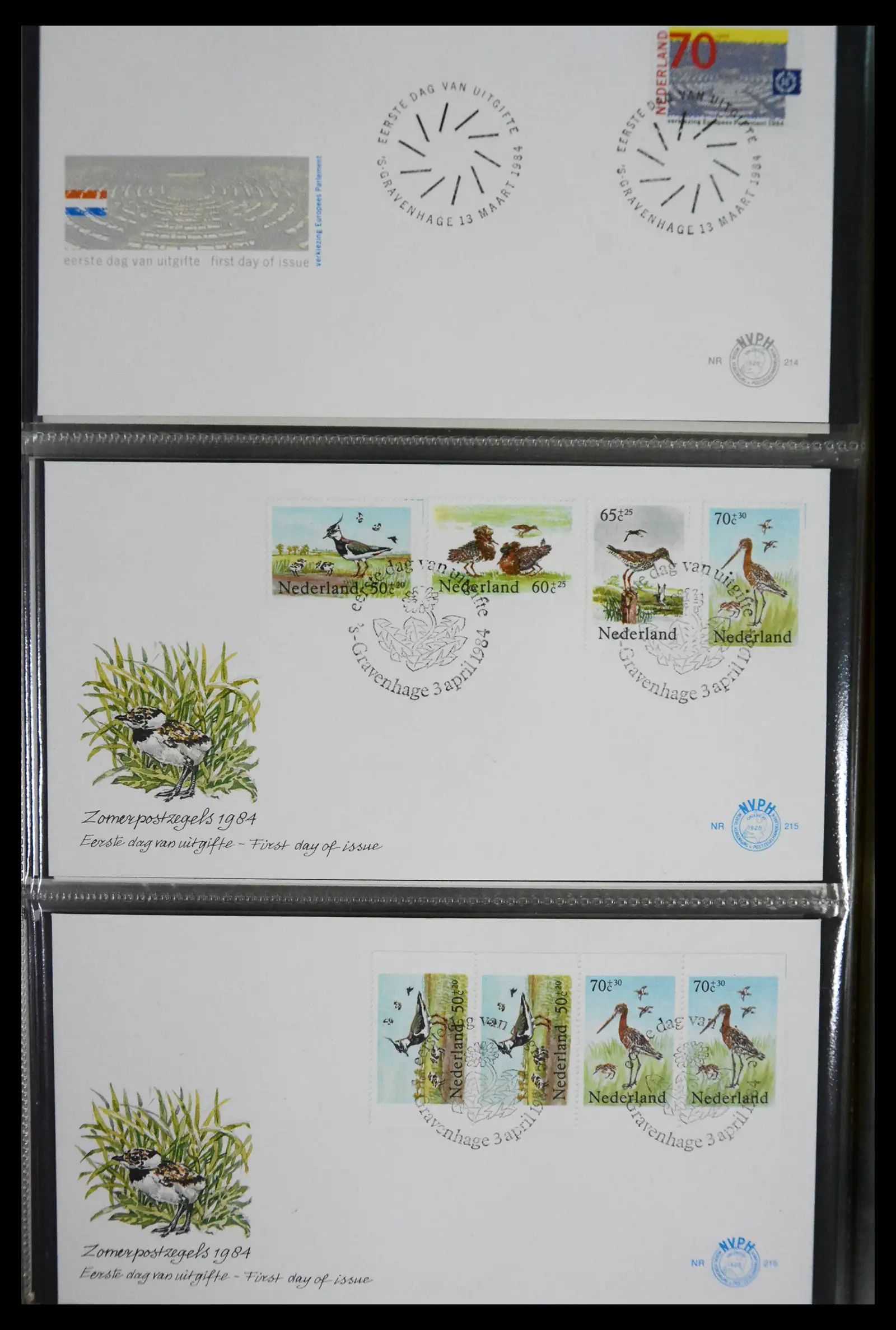 41166 0052 - Postzegelverzameling 41166 Nederland fdc's compleet 1967-2024!!