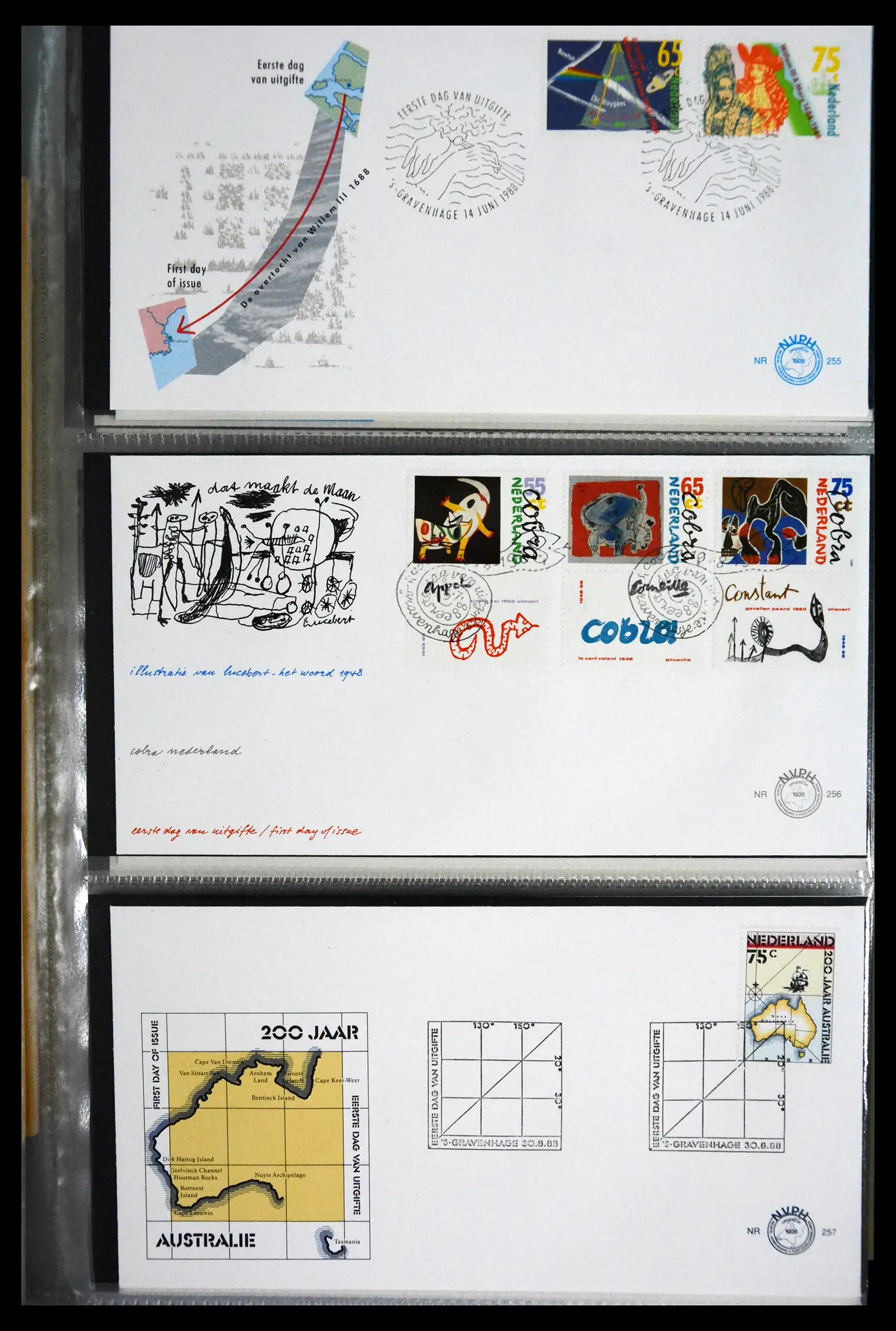 41166 0071 - Postzegelverzameling 41166 Nederland fdc's compleet 1967-2024!!