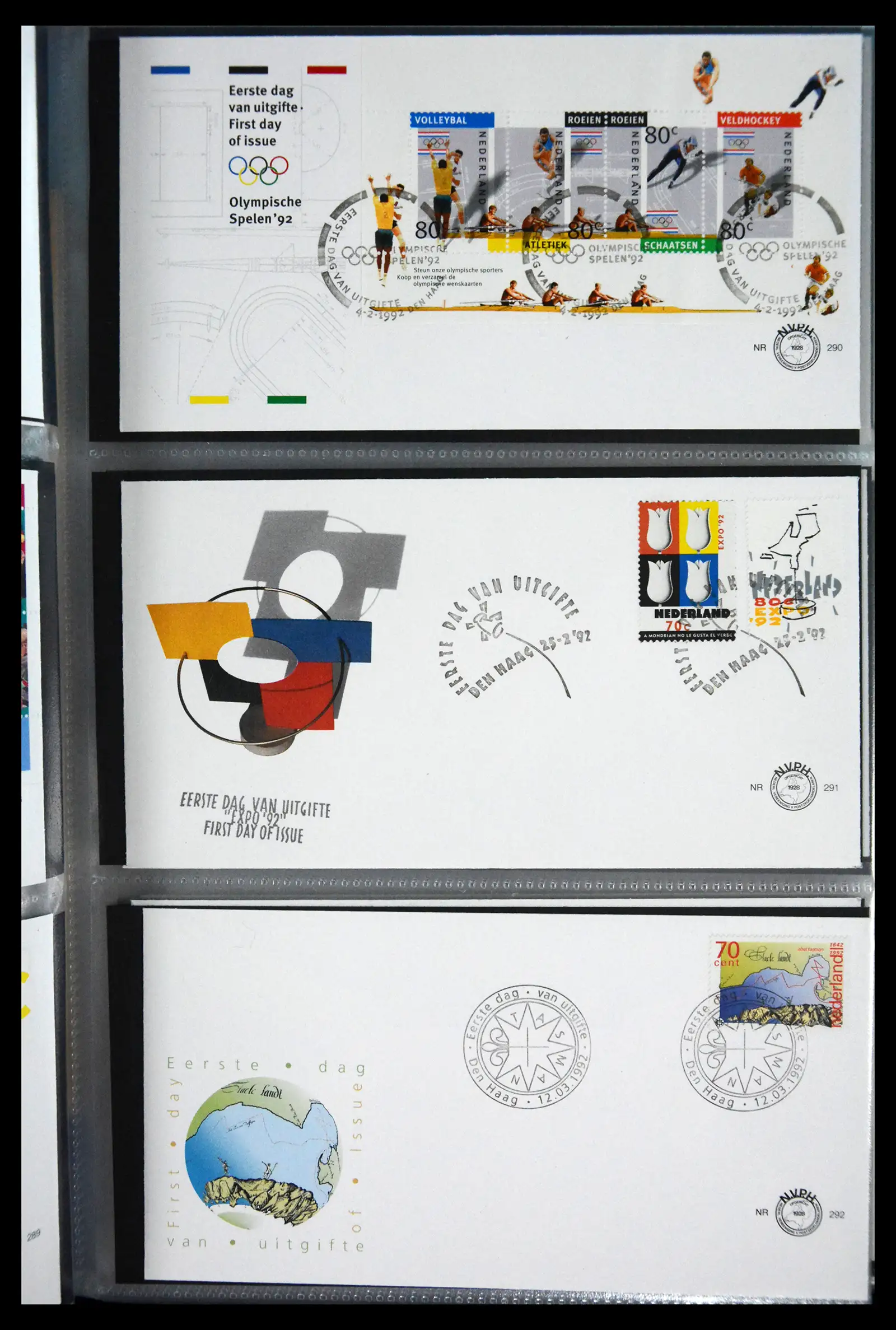 41166 0085 - Postzegelverzameling 41166 Nederland fdc's compleet 1967-2024!!