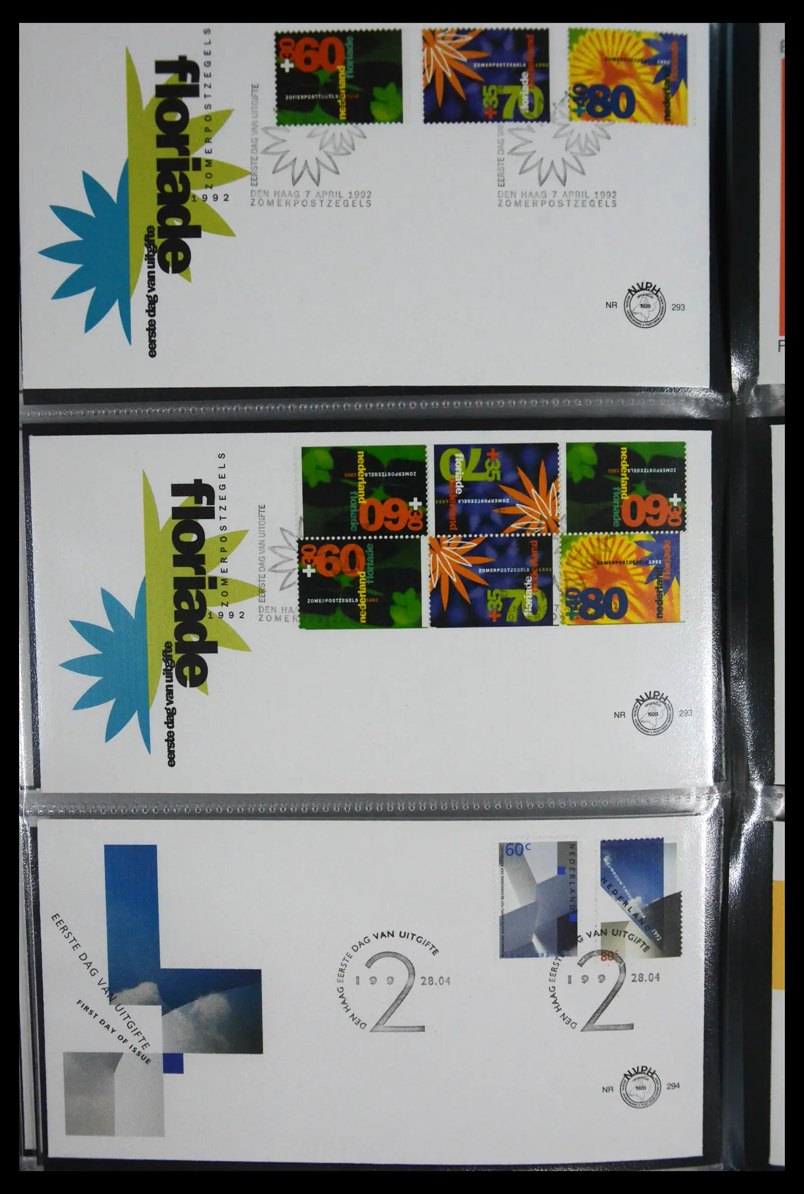 41166 0086 - Postzegelverzameling 41166 Nederland fdc's compleet 1967-2024!!