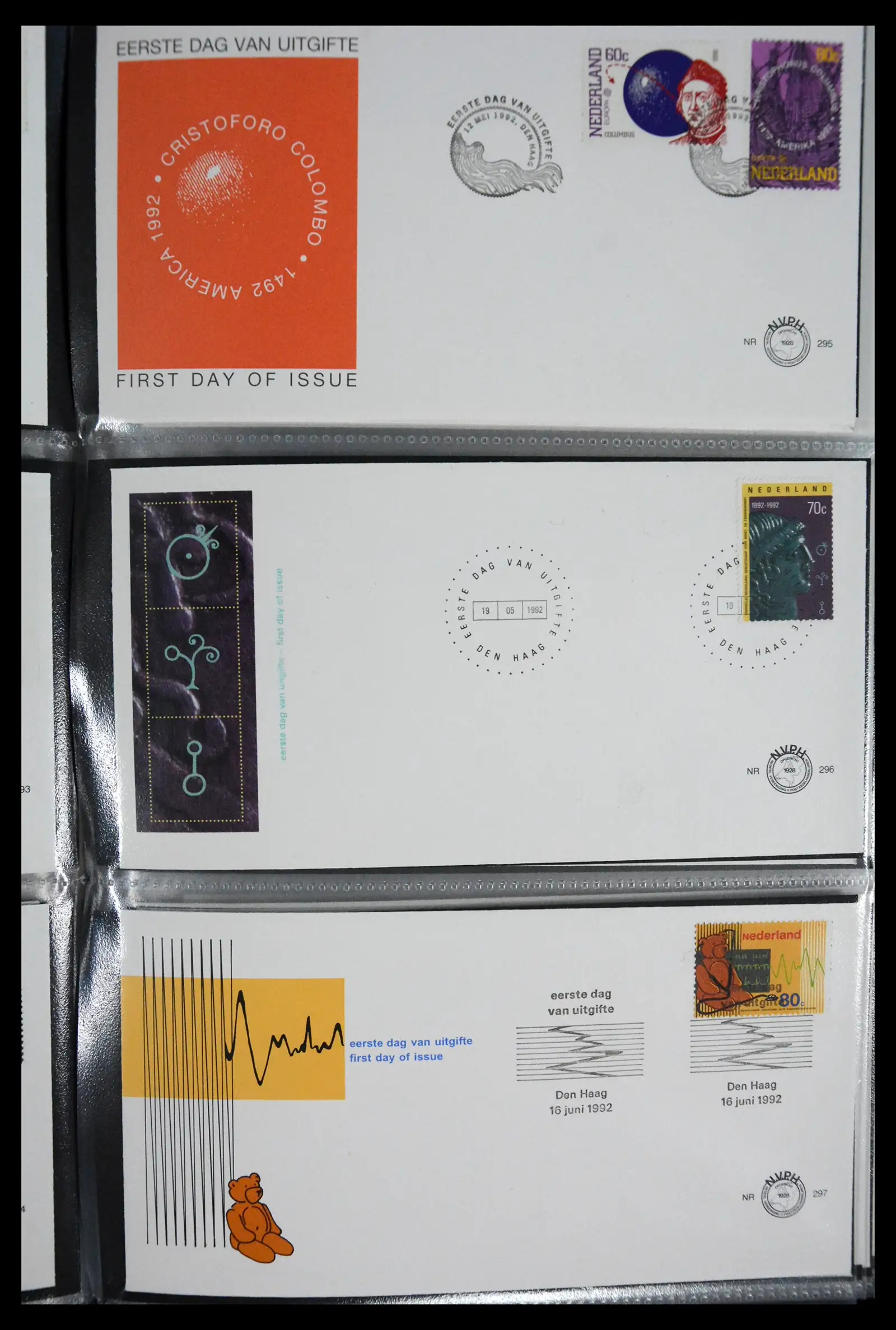41166 0087 - Postzegelverzameling 41166 Nederland fdc's compleet 1967-2024!!