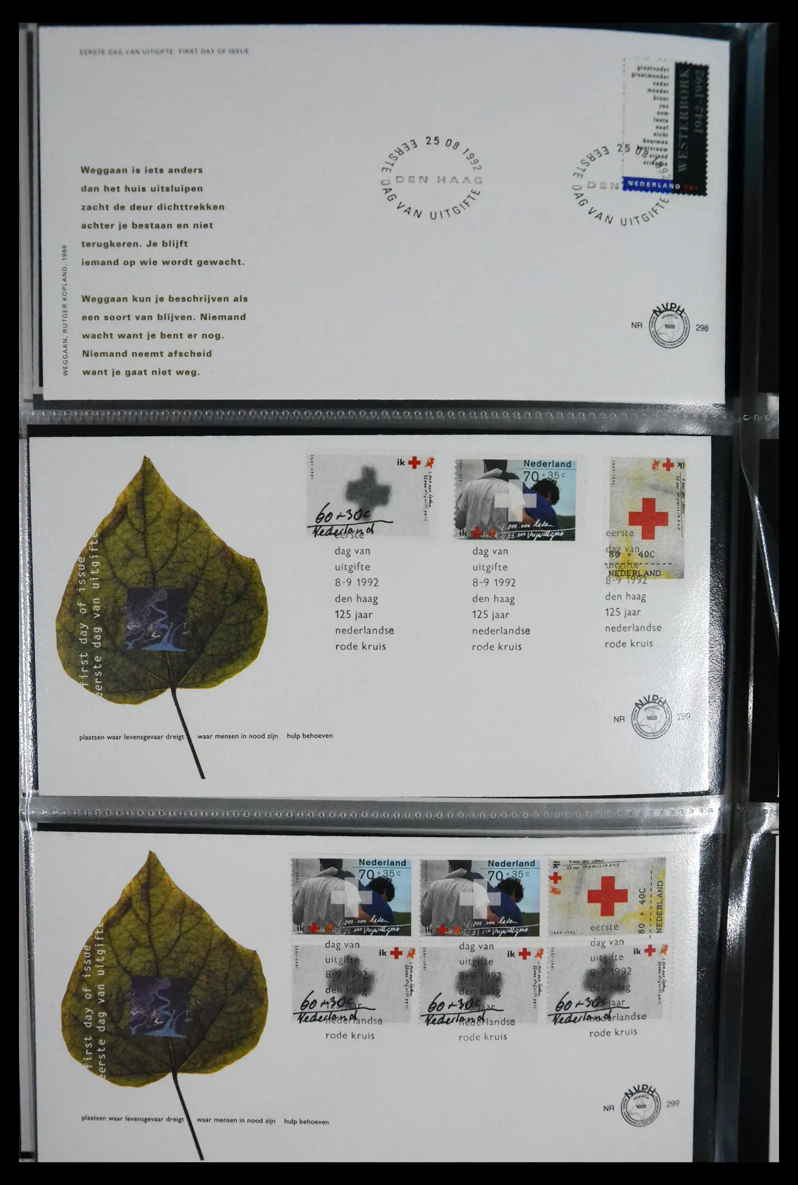 41166 0088 - Postzegelverzameling 41166 Nederland fdc's compleet 1967-2024!!