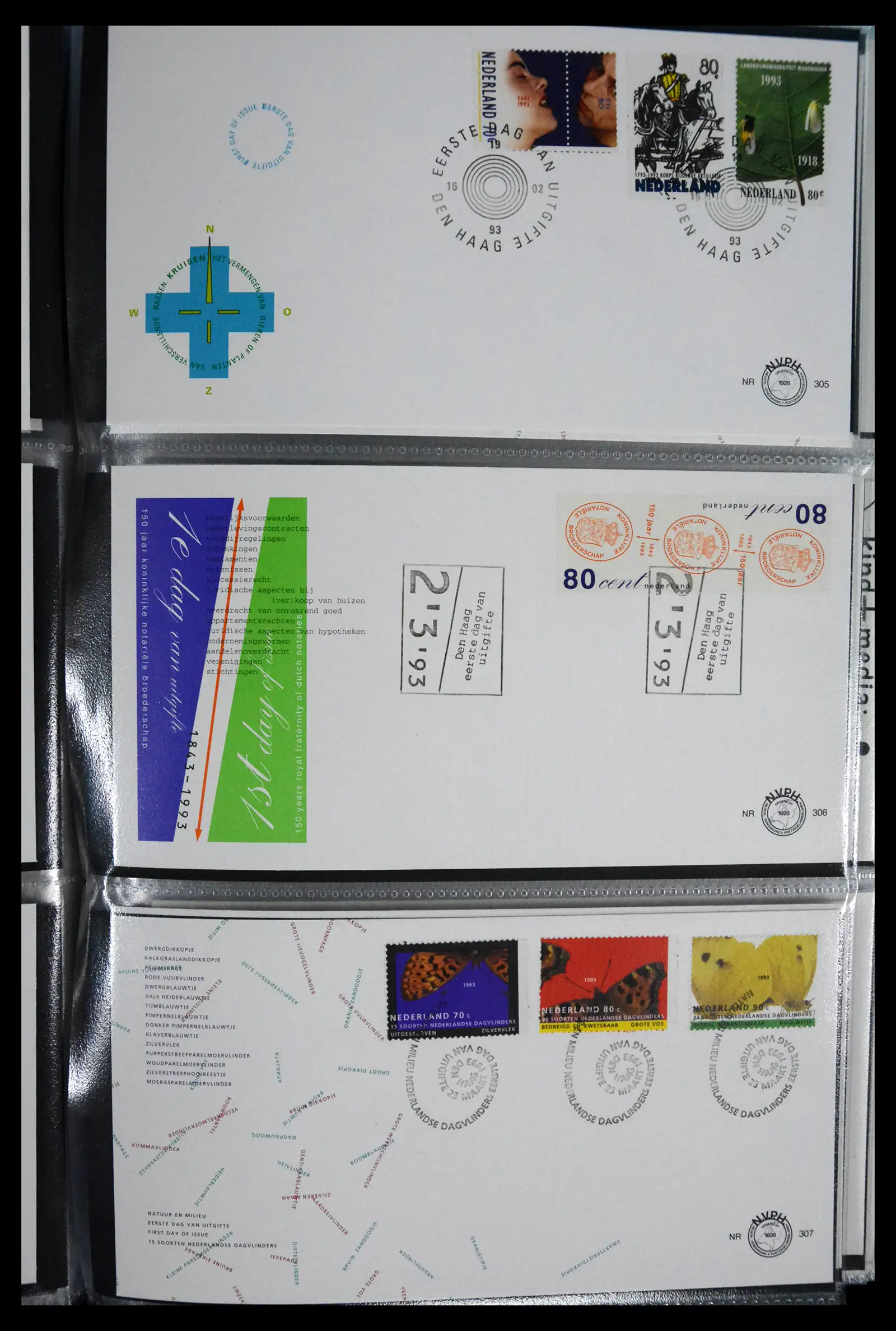 41166 0091 - Postzegelverzameling 41166 Nederland fdc's compleet 1967-2024!!