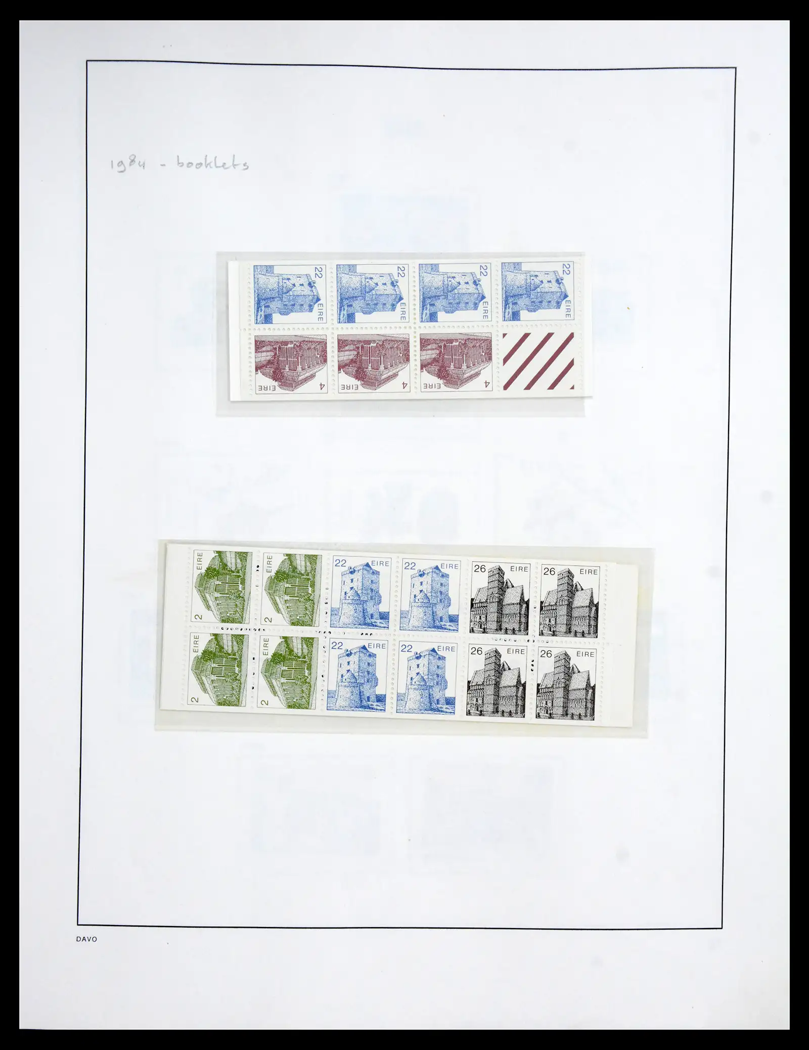 41167 0064 - Postzegelverzameling 41167 Ierland compleet 1940-2001.