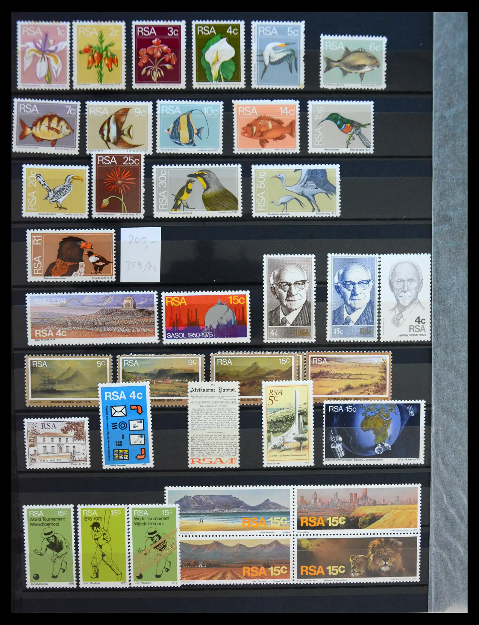 41168 0022 - Stamp collection 41168 South Africa 1910-1994.