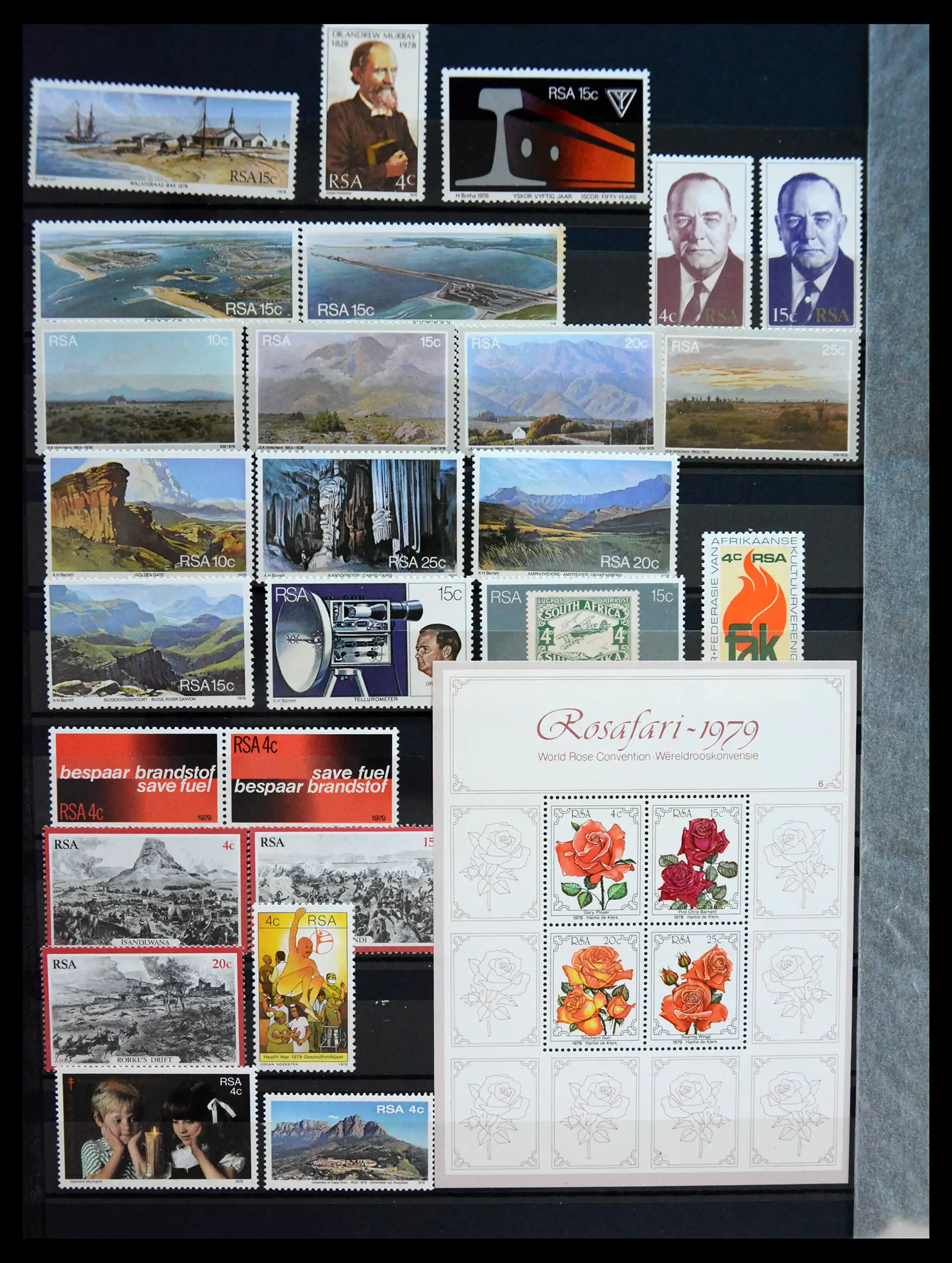 41168 0024 - Stamp collection 41168 South Africa 1910-1994.