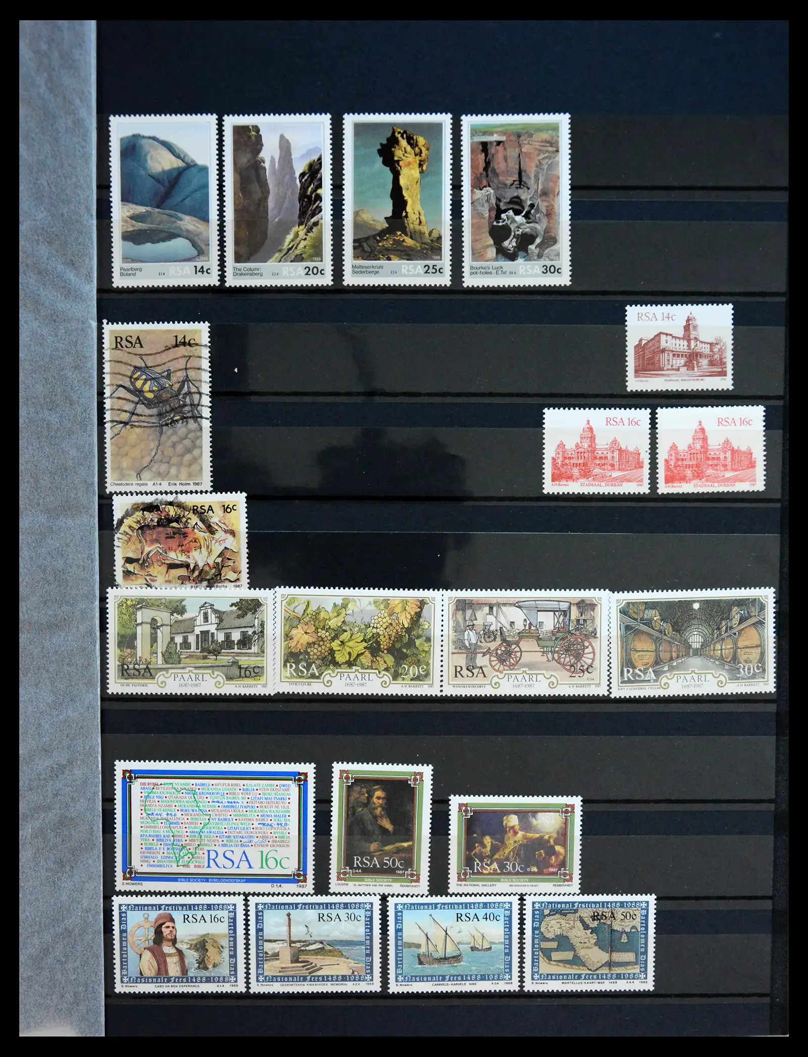 41168 0029 - Stamp collection 41168 South Africa 1910-1994.