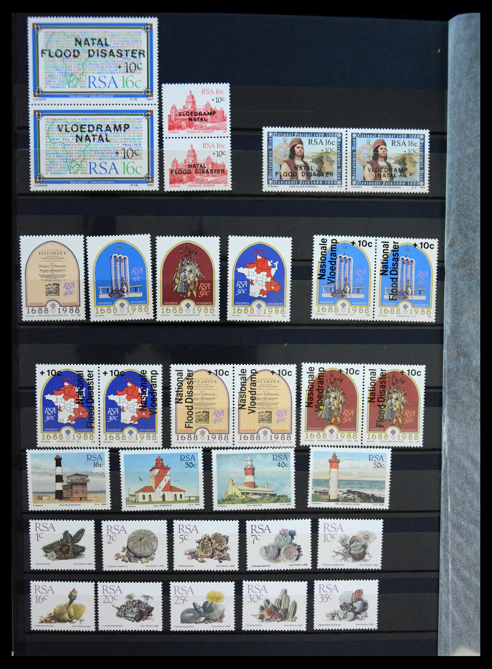 41168 0030 - Stamp collection 41168 South Africa 1910-1994.