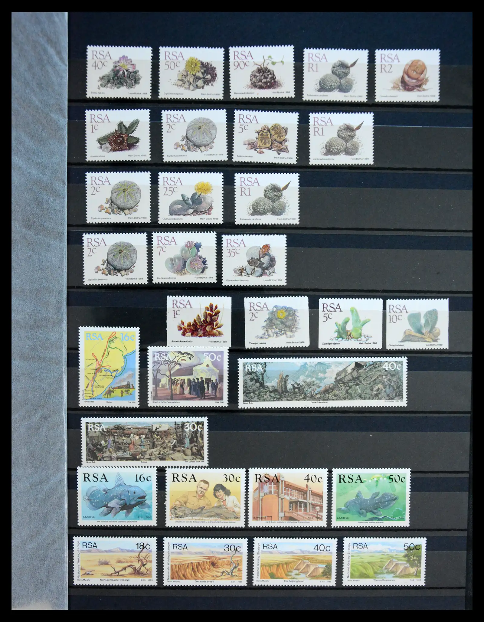 41168 0031 - Stamp collection 41168 South Africa 1910-1994.