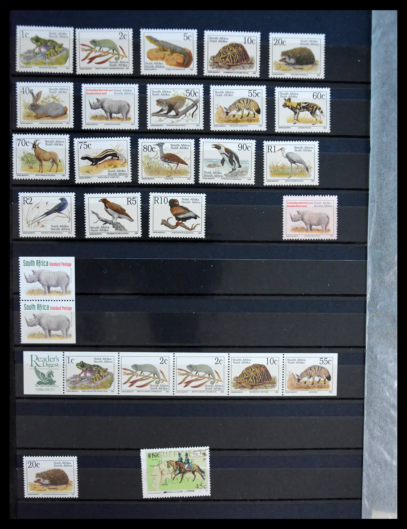 41168 0036 - Stamp collection 41168 South Africa 1910-1994.