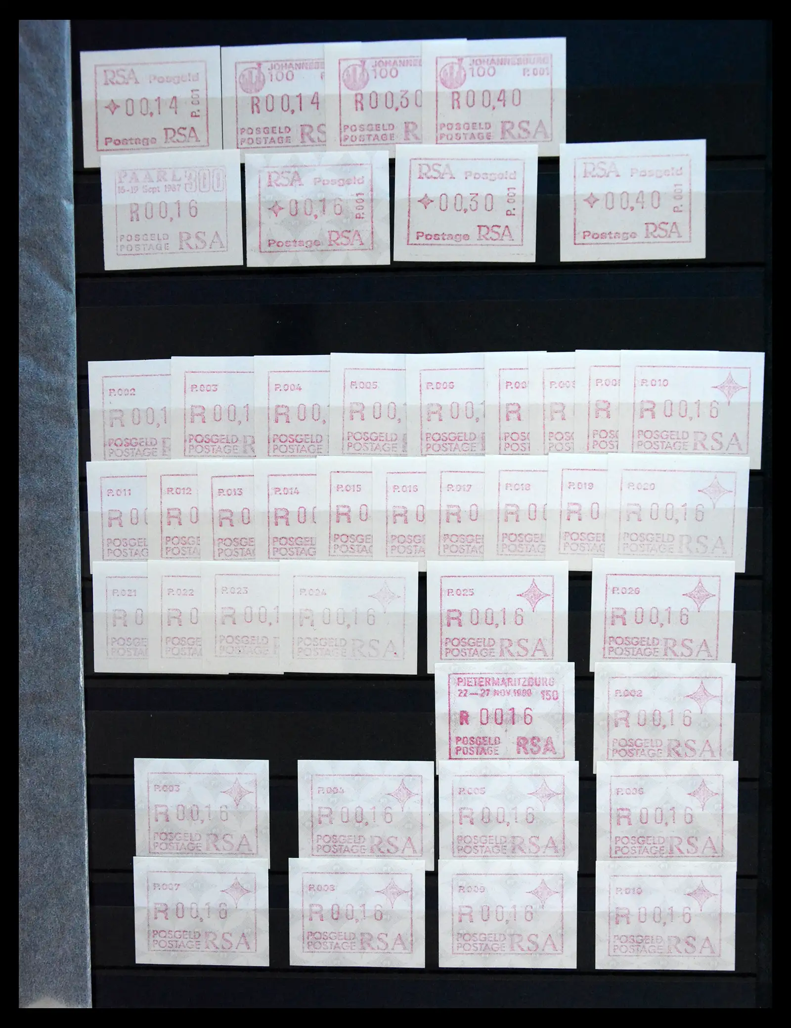 41168 0041 - Stamp collection 41168 South Africa 1910-1994.