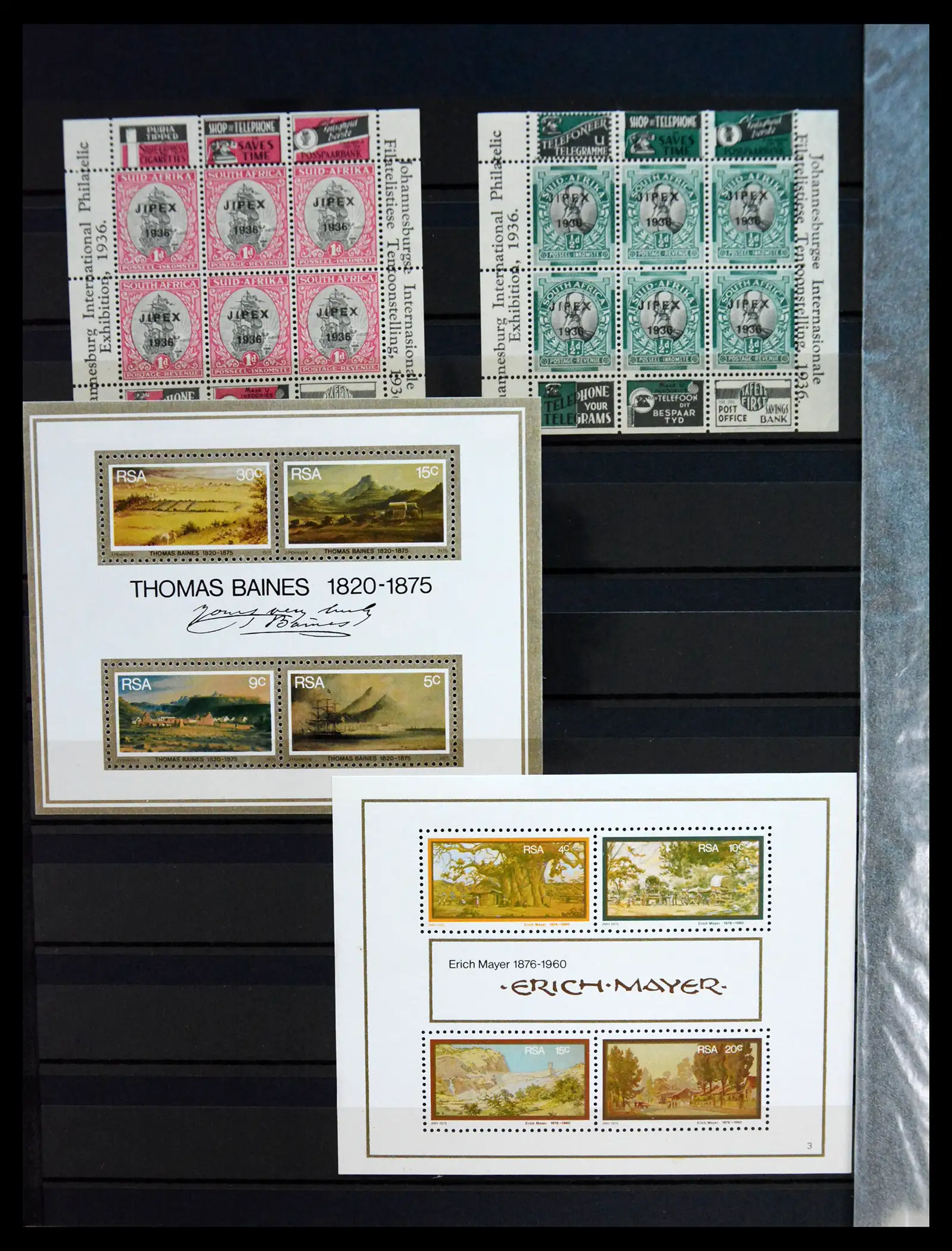 41168 0045 - Stamp collection 41168 South Africa 1910-1994.