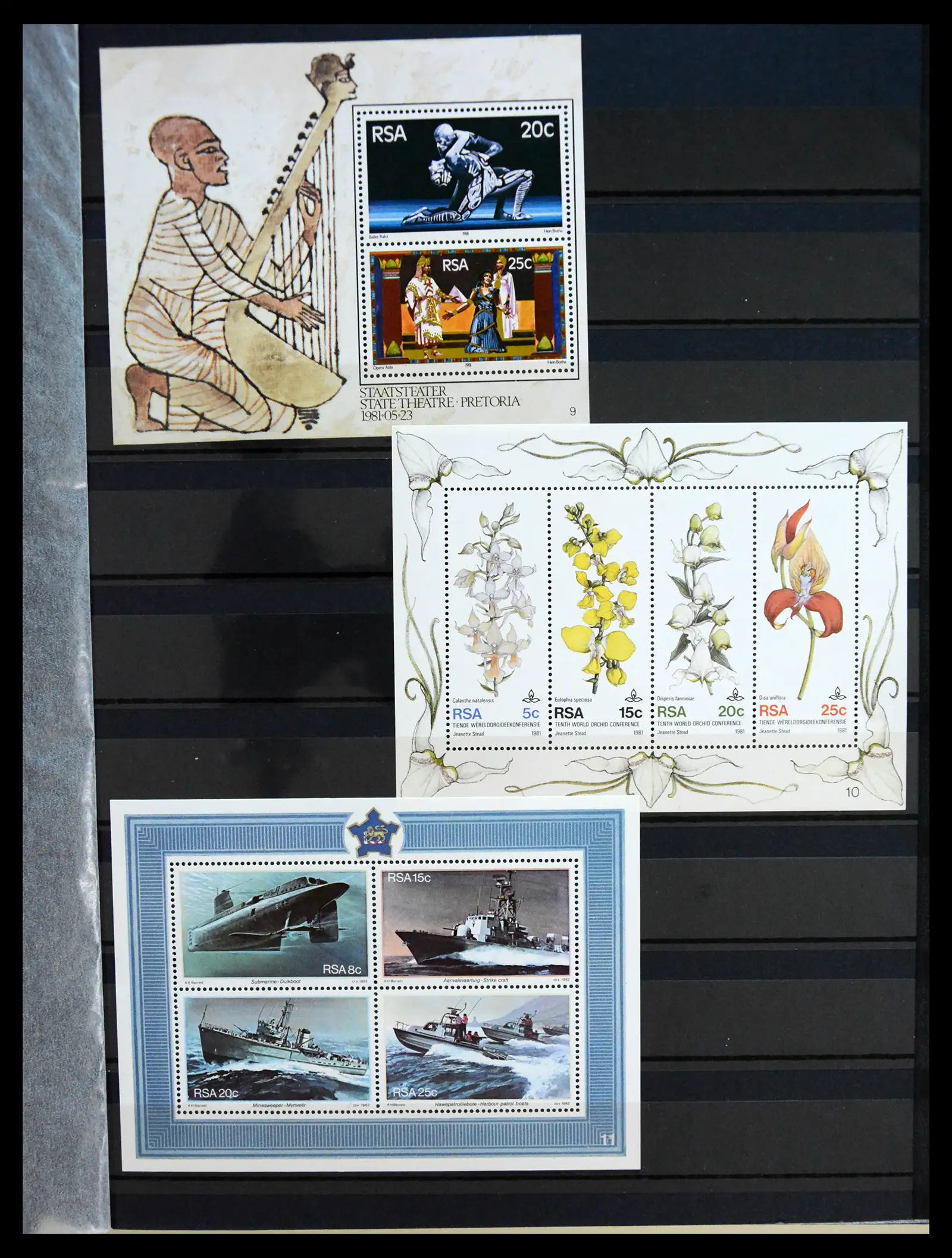 41168 0048 - Stamp collection 41168 South Africa 1910-1994.