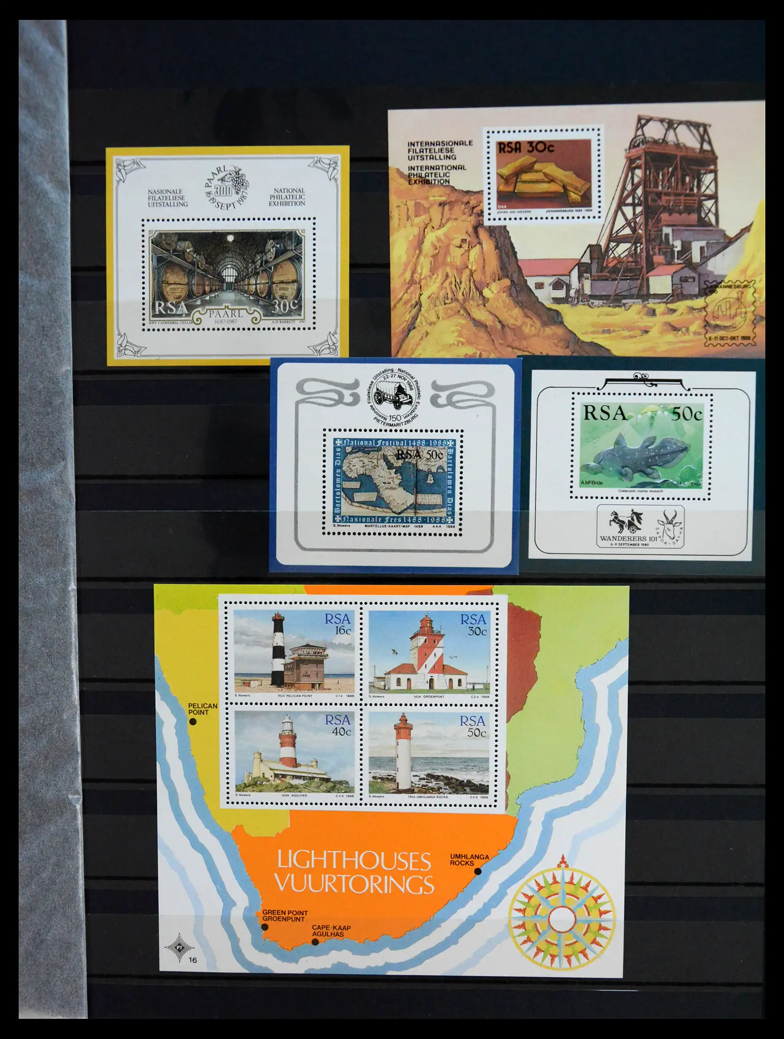 41168 0050 - Stamp collection 41168 South Africa 1910-1994.