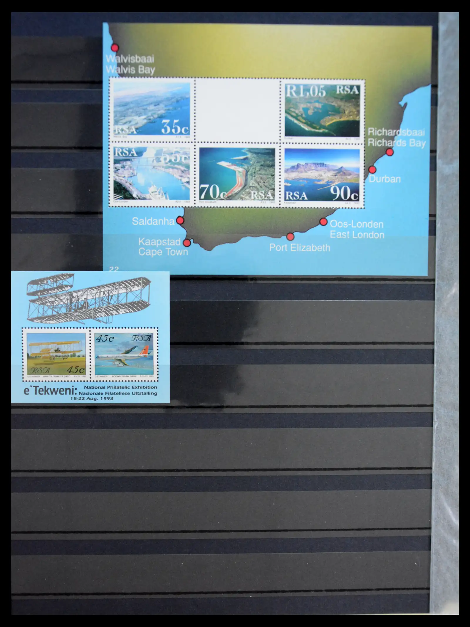 41168 0053 - Stamp collection 41168 South Africa 1910-1994.