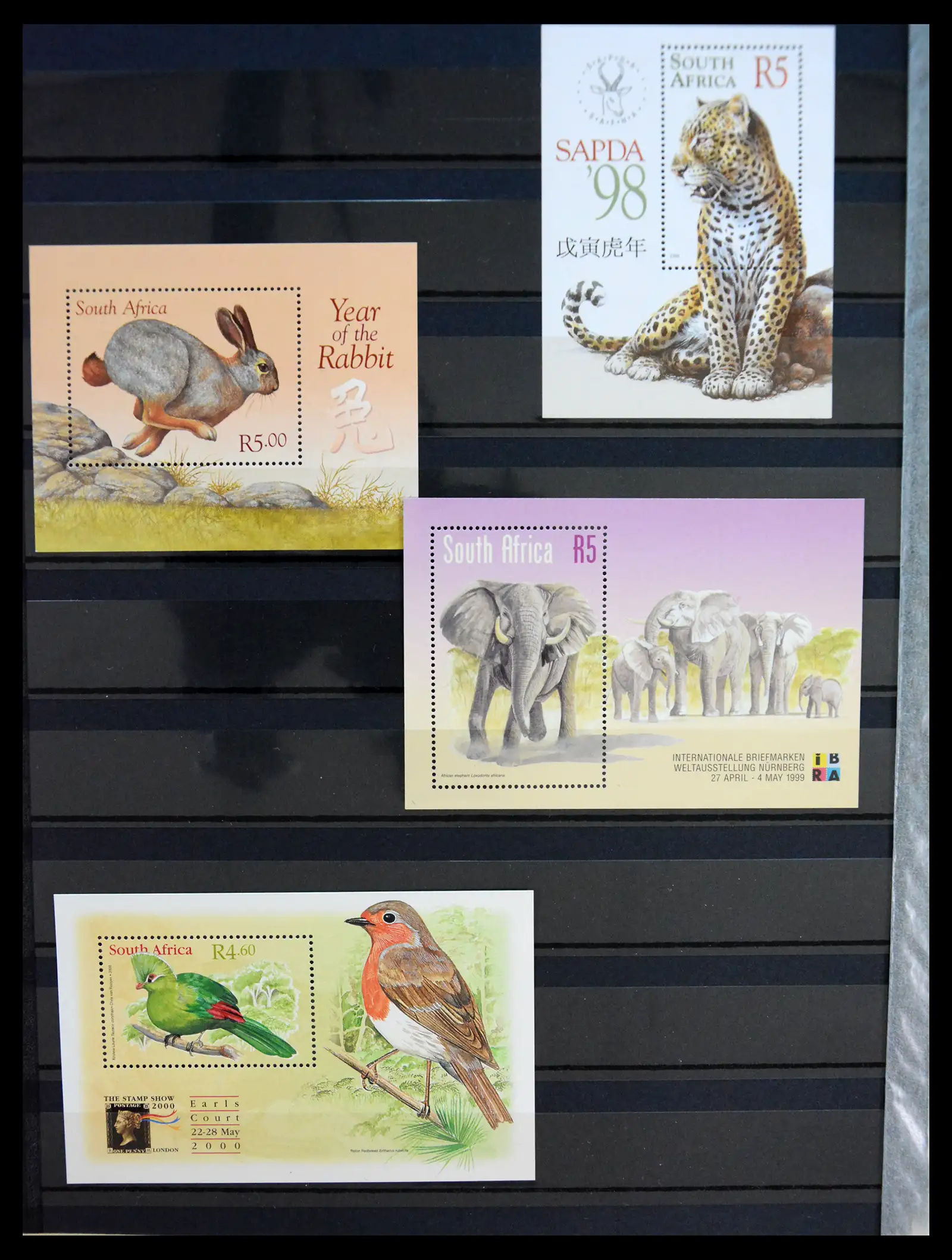 41168 0055 - Stamp collection 41168 South Africa 1910-1994.