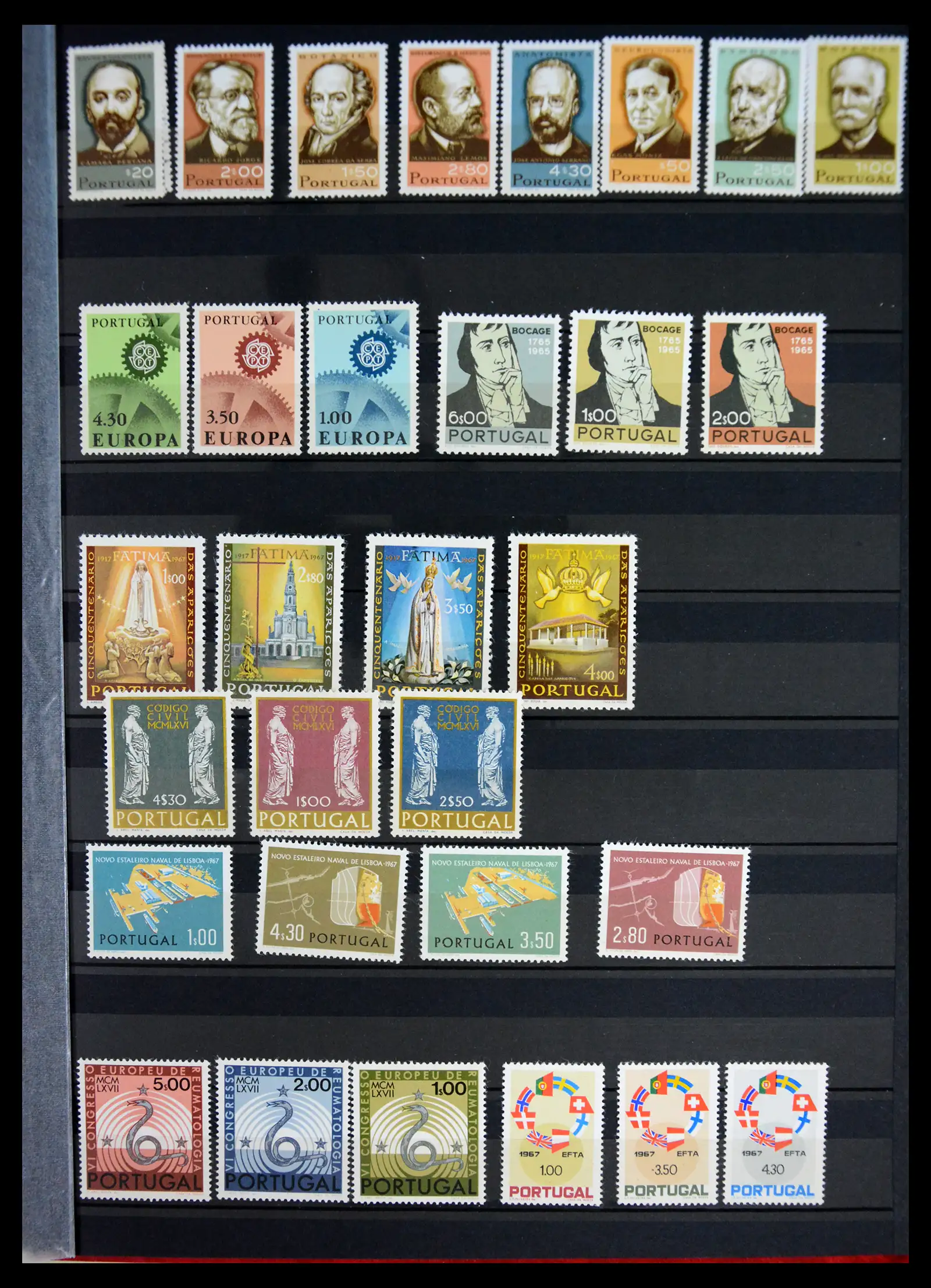 41169 0018 - Stamp collection 41169 Portugal 1945-2006.