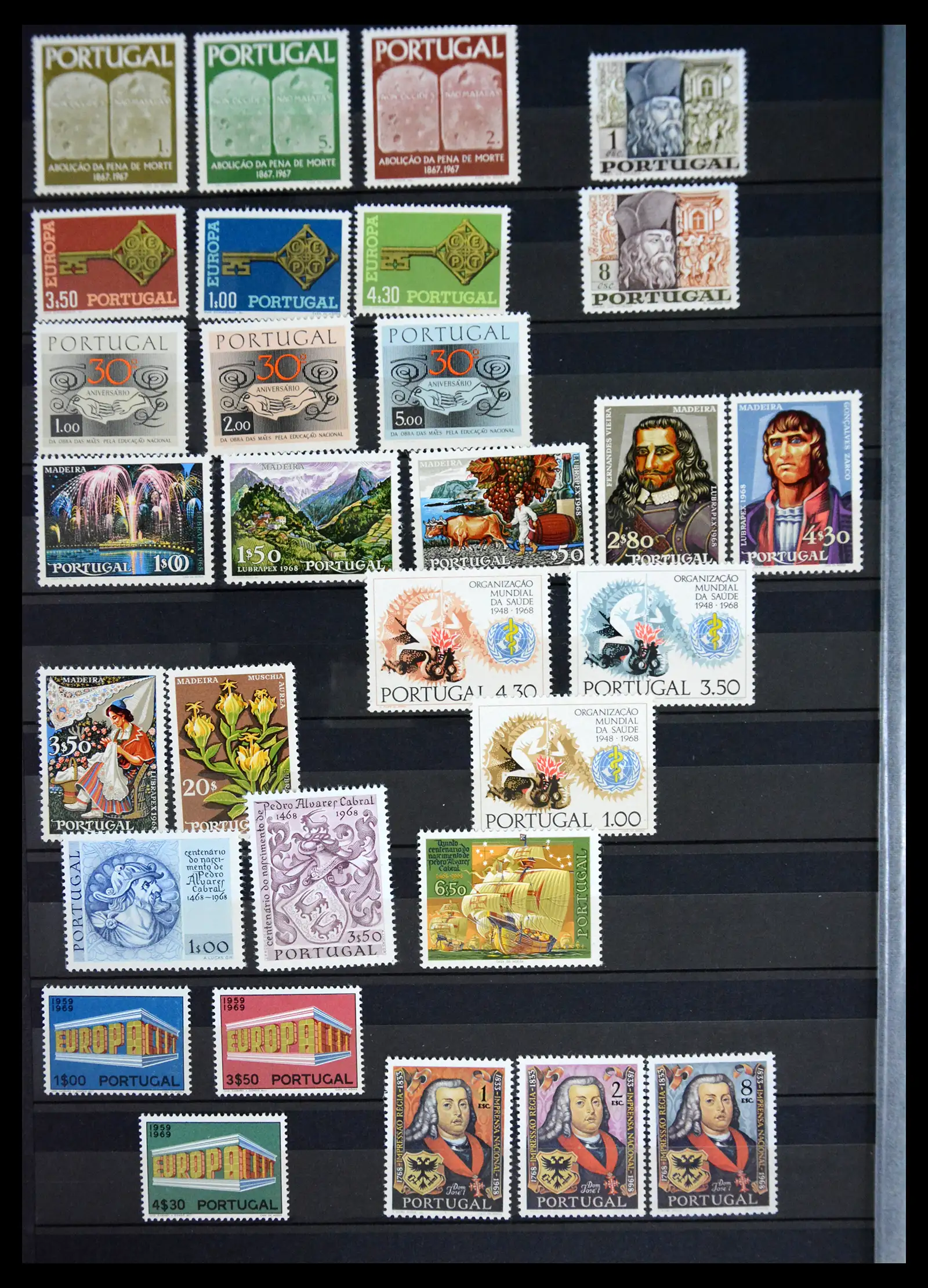 41169 0019 - Stamp collection 41169 Portugal 1945-2006.