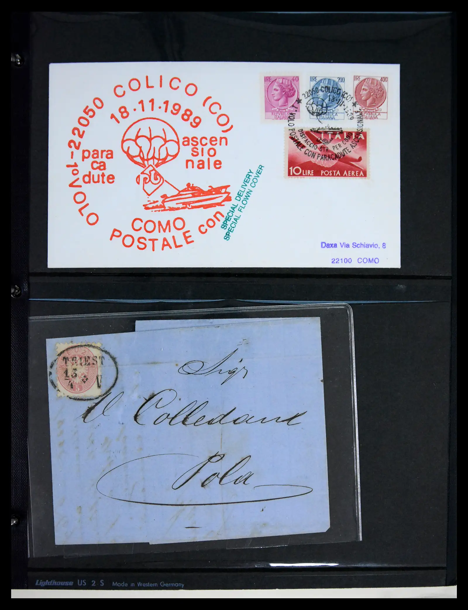 41170 0002 - Postzegelverzameling 41170 Italië en koloniën 1862-1961.