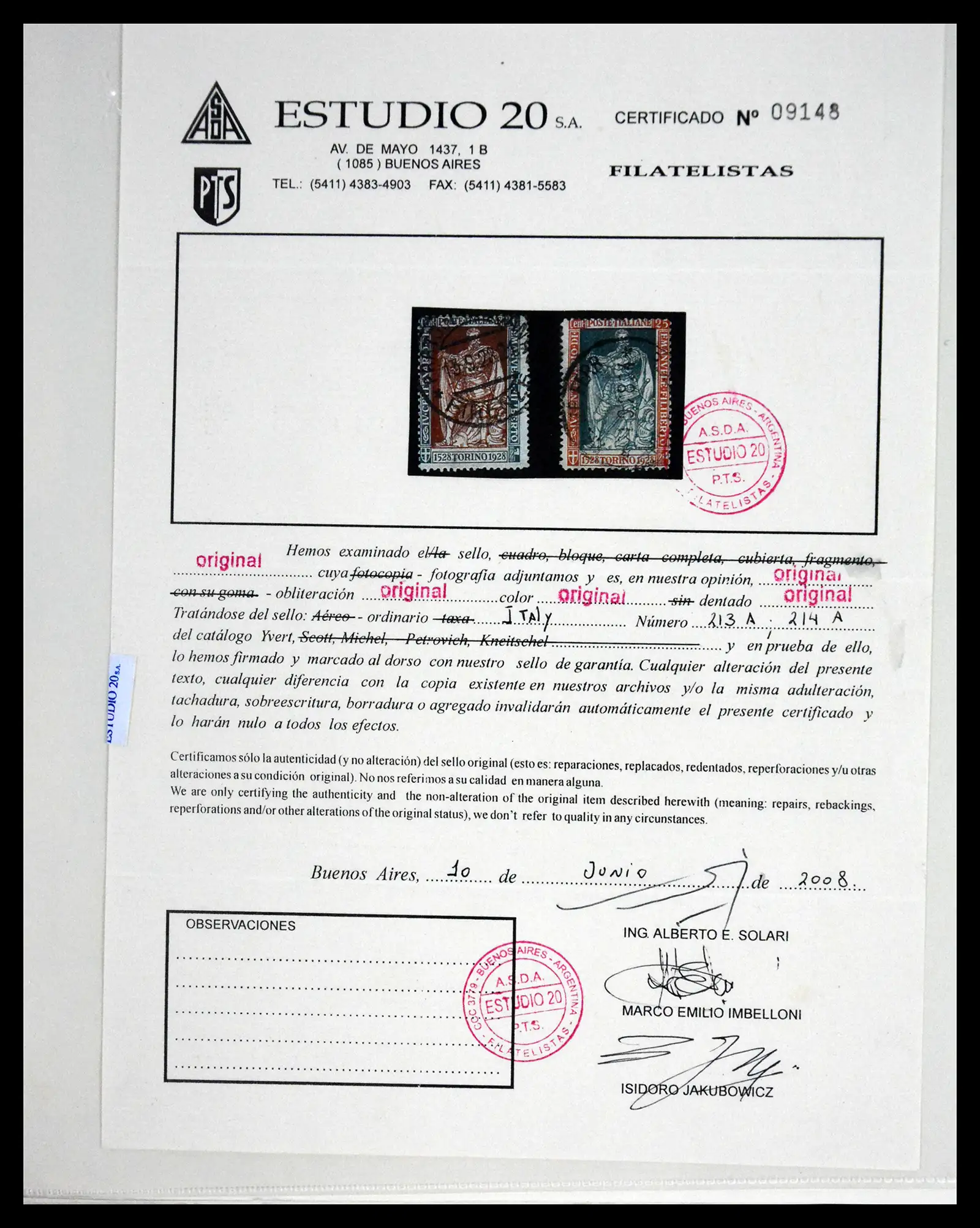 41170 0016 - Postzegelverzameling 41170 Italië en koloniën 1862-1961.