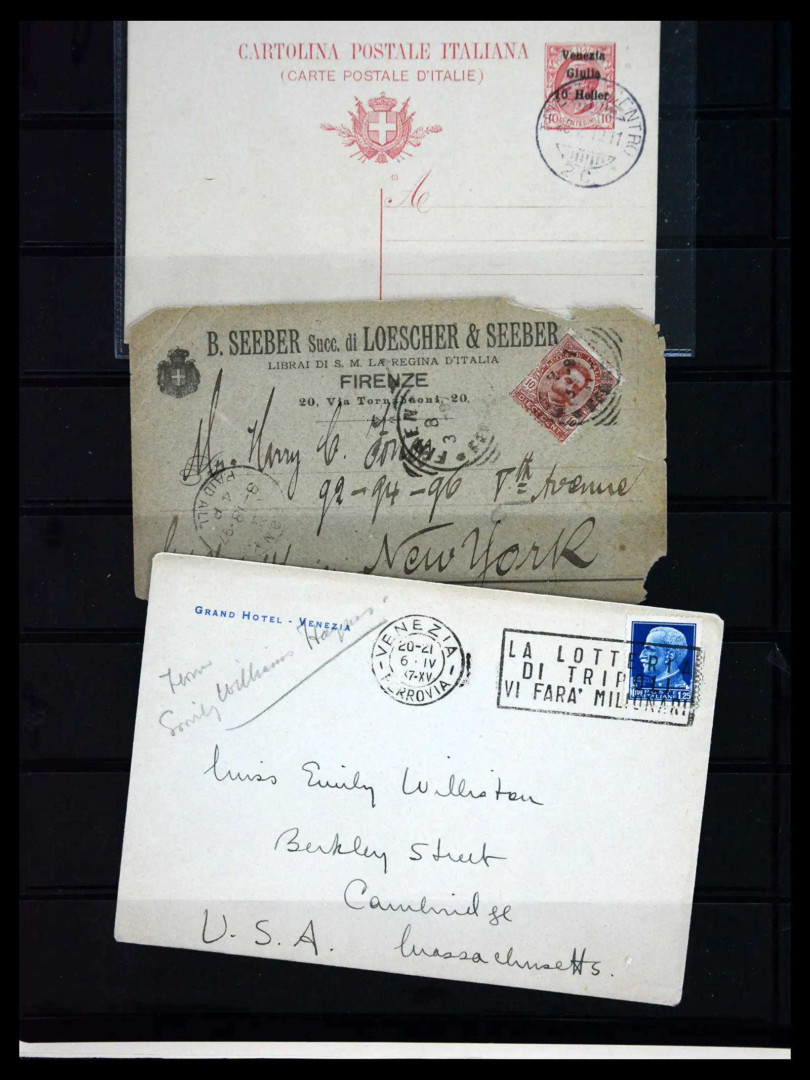 41170 0029 - Postzegelverzameling 41170 Italië en koloniën 1862-1961.