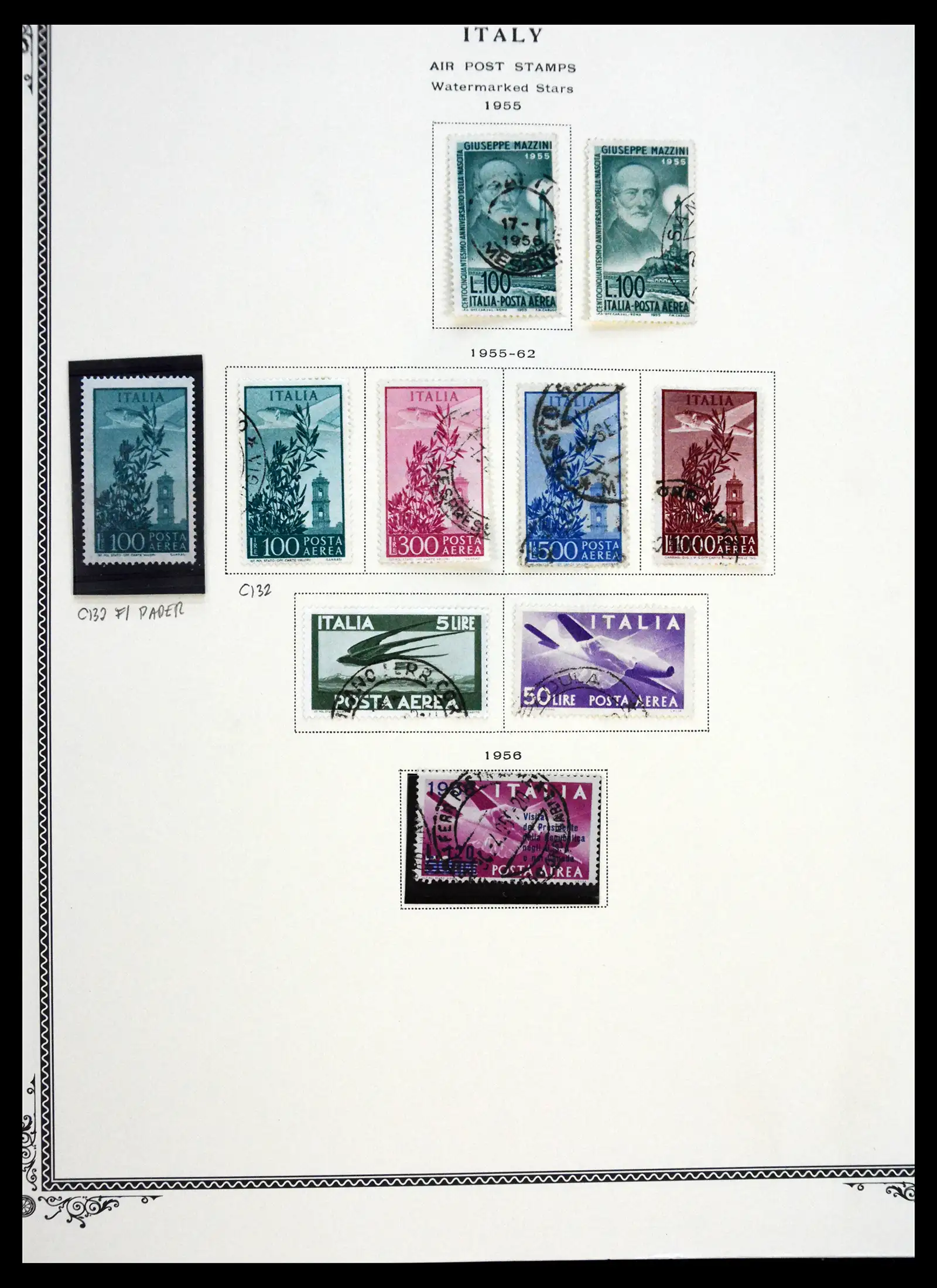 41170 0041 - Postzegelverzameling 41170 Italië en koloniën 1862-1961.