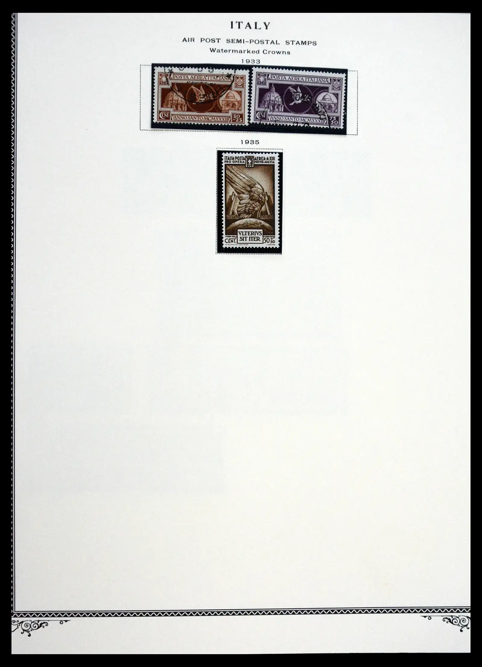 41170 0043 - Postzegelverzameling 41170 Italië en koloniën 1862-1961.