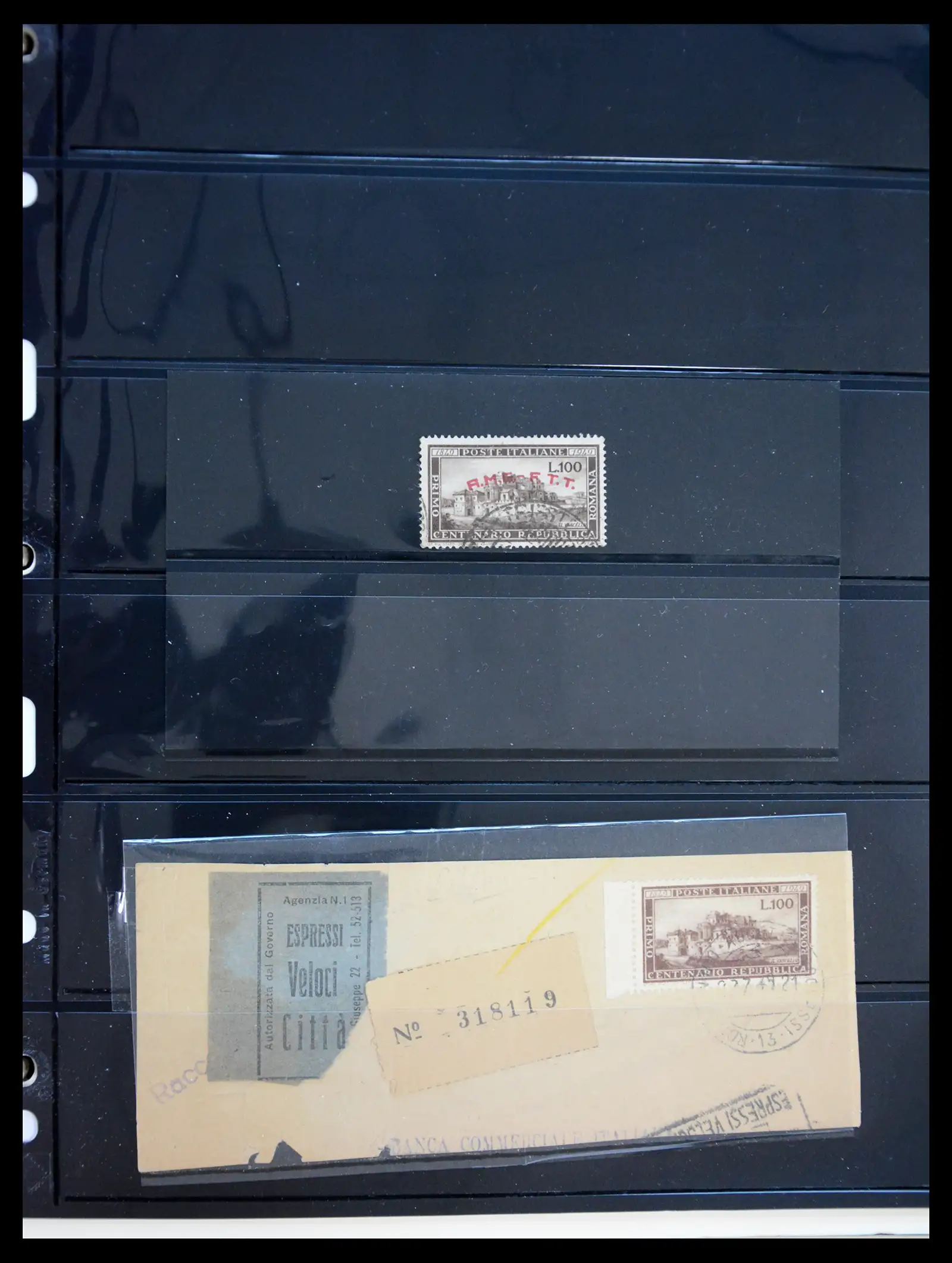 41170 0068 - Postzegelverzameling 41170 Italië en koloniën 1862-1961.