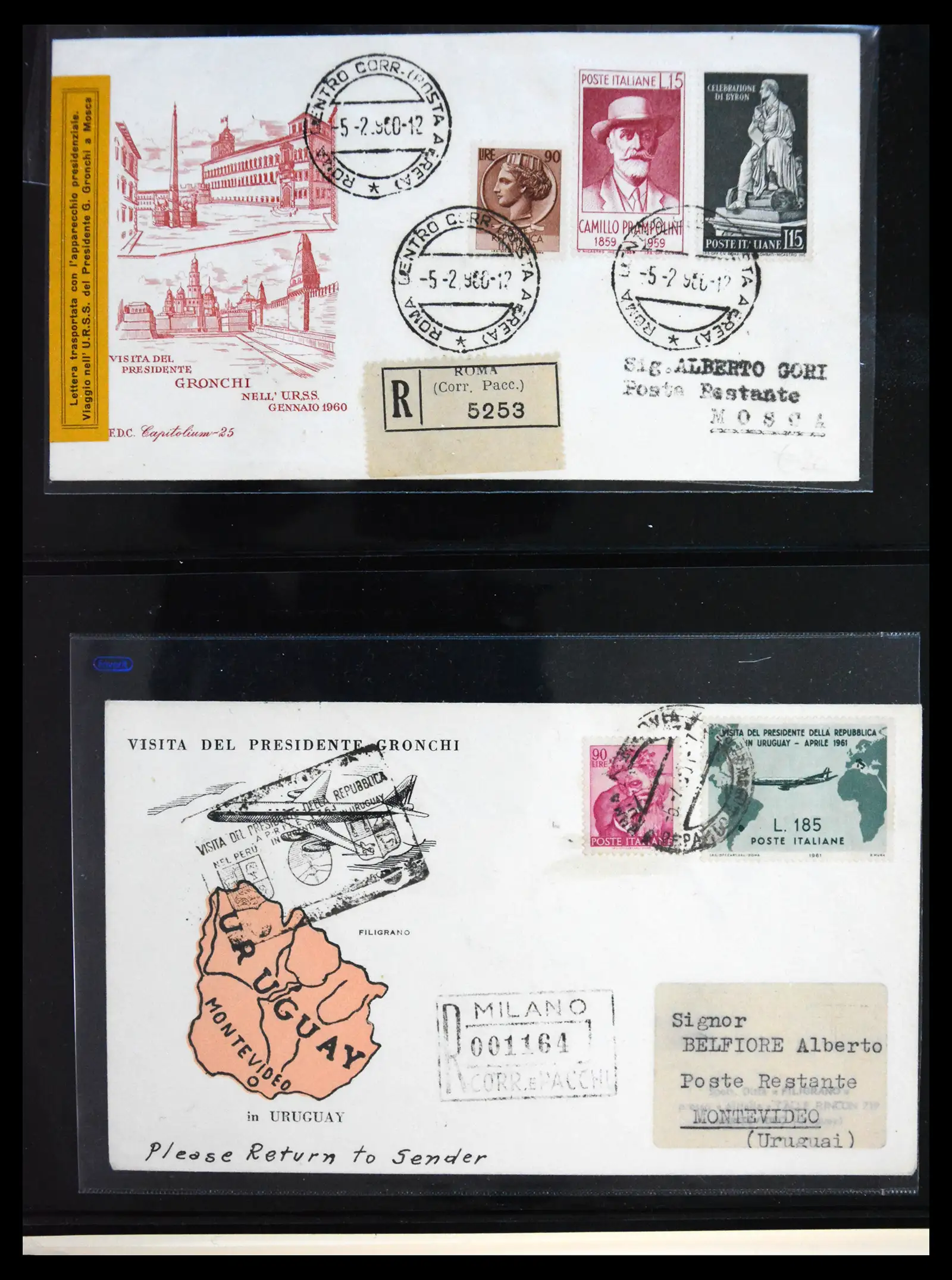 41170 0081 - Postzegelverzameling 41170 Italië en koloniën 1862-1961.