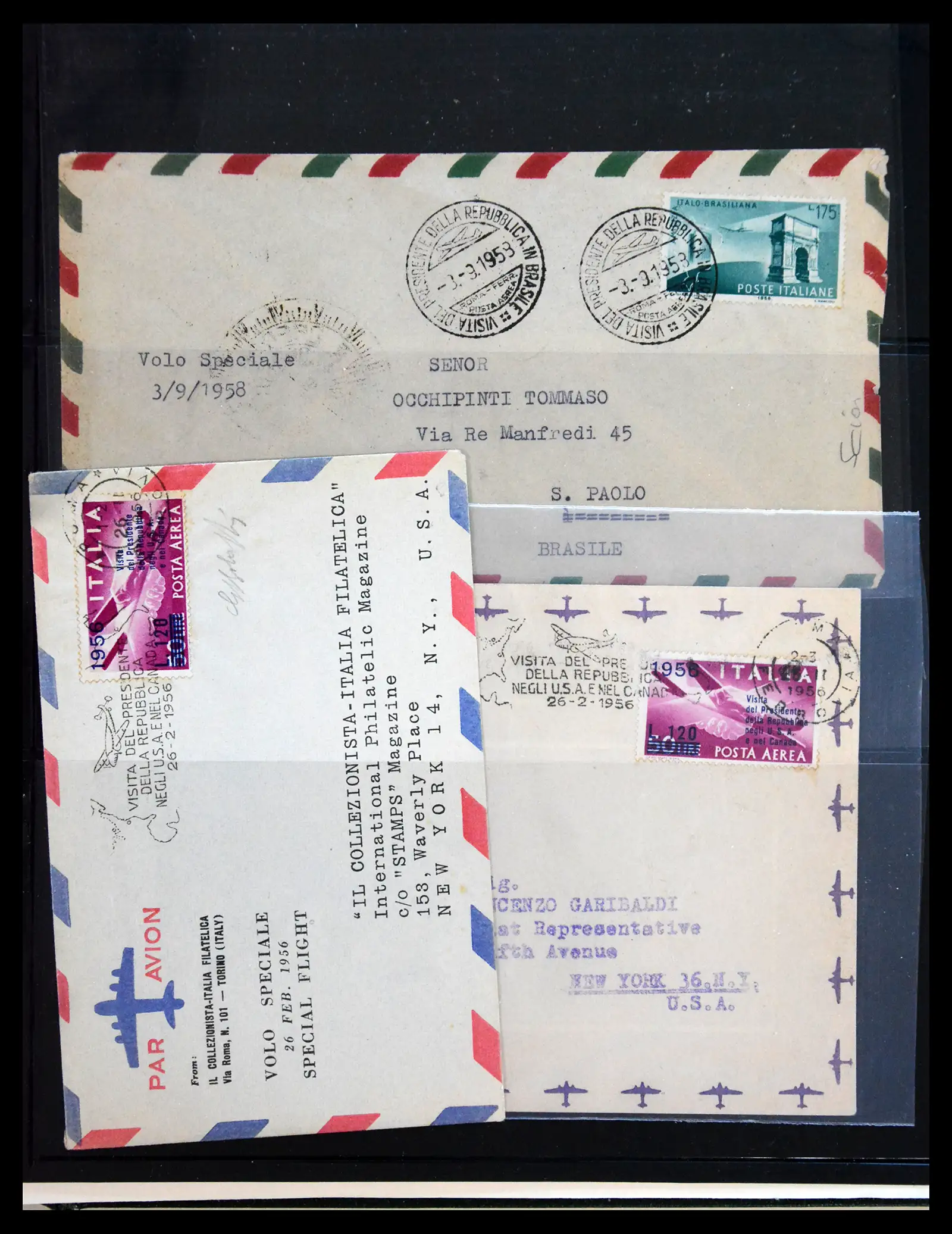 41170 0087 - Postzegelverzameling 41170 Italië en koloniën 1862-1961.