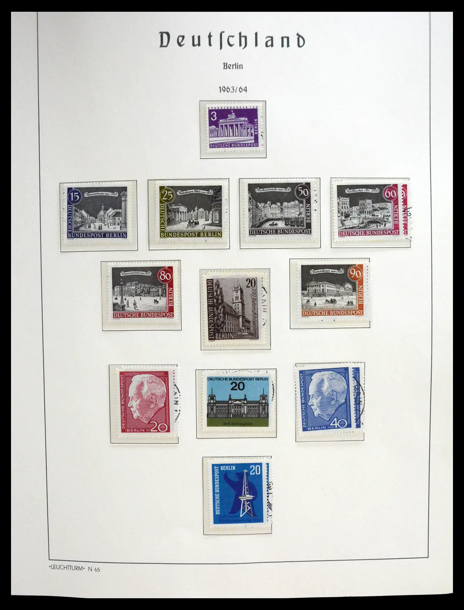 41171 0022 - Stamp collection 41171 Berlin nearly complete 1948-1982.
