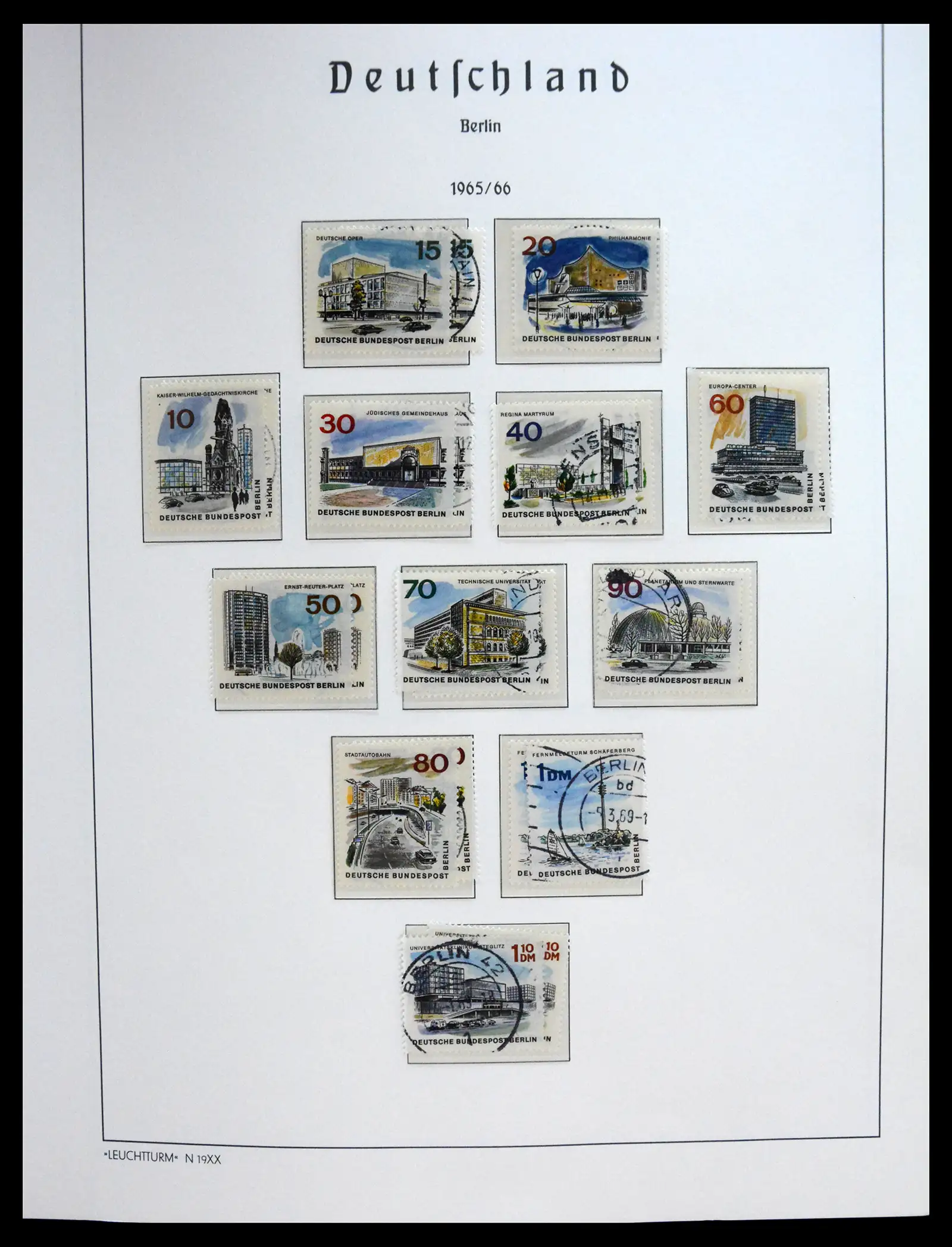 41171 0025 - Stamp collection 41171 Berlin nearly complete 1948-1982.