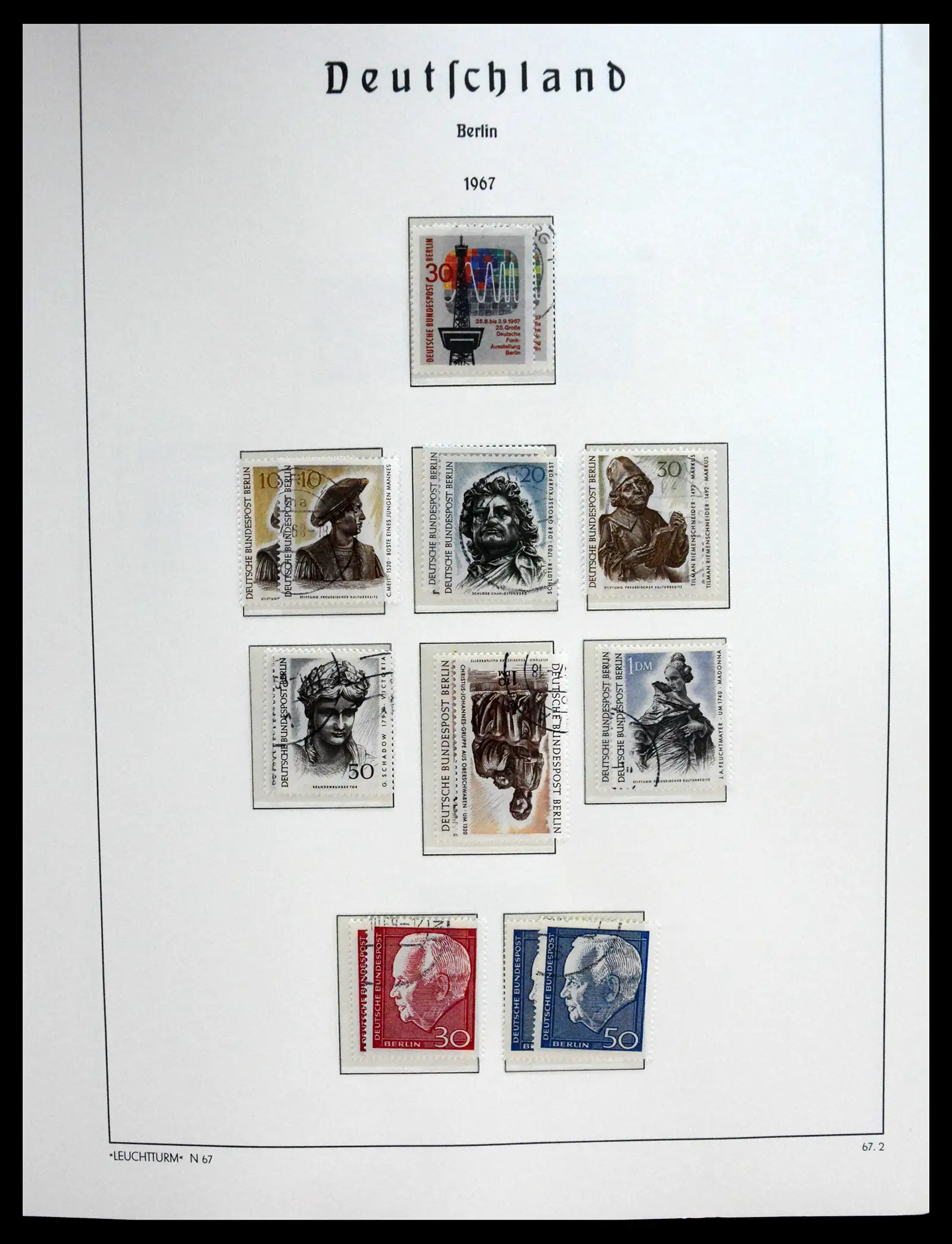 41171 0028 - Stamp collection 41171 Berlin nearly complete 1948-1982.