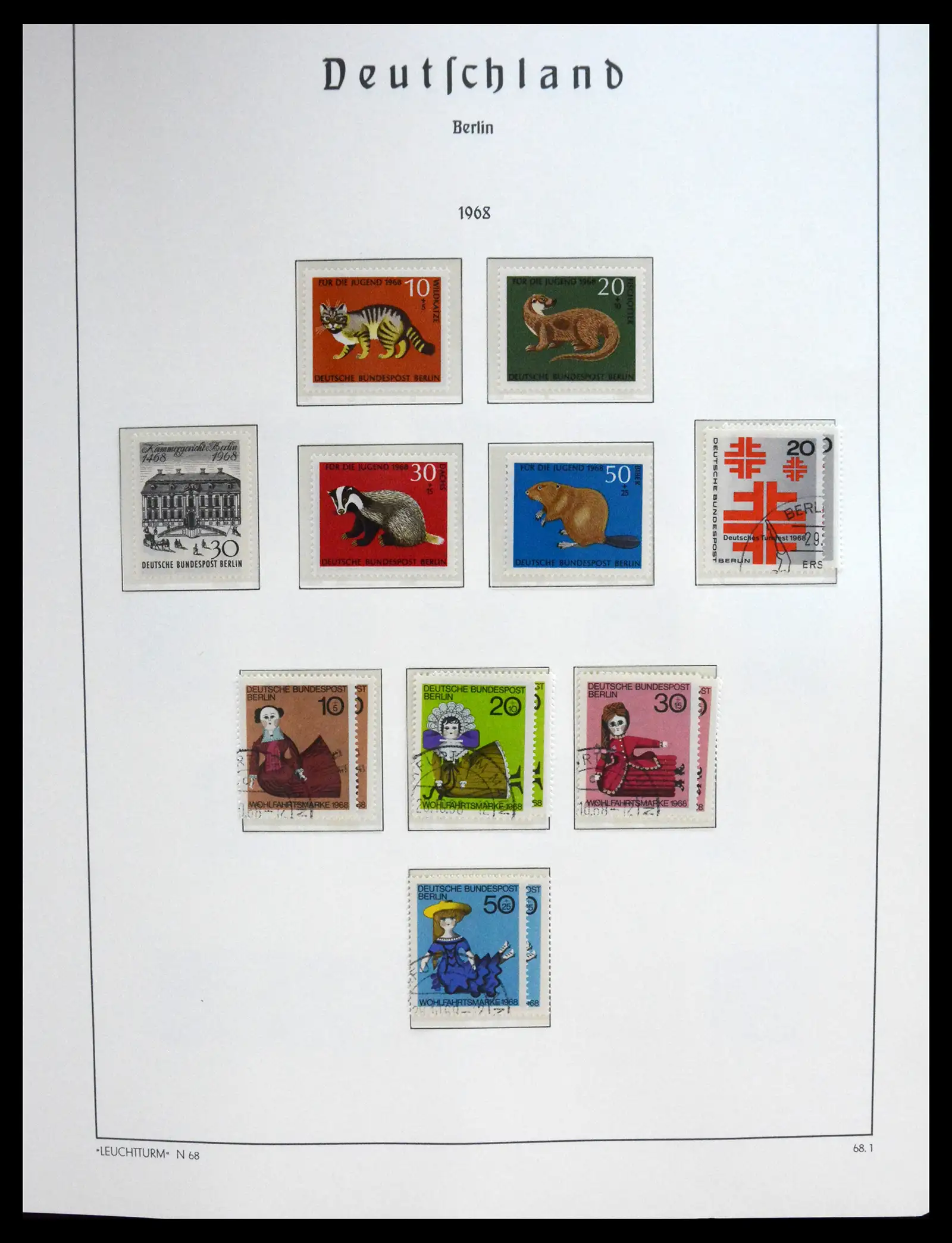 41171 0029 - Stamp collection 41171 Berlin nearly complete 1948-1982.