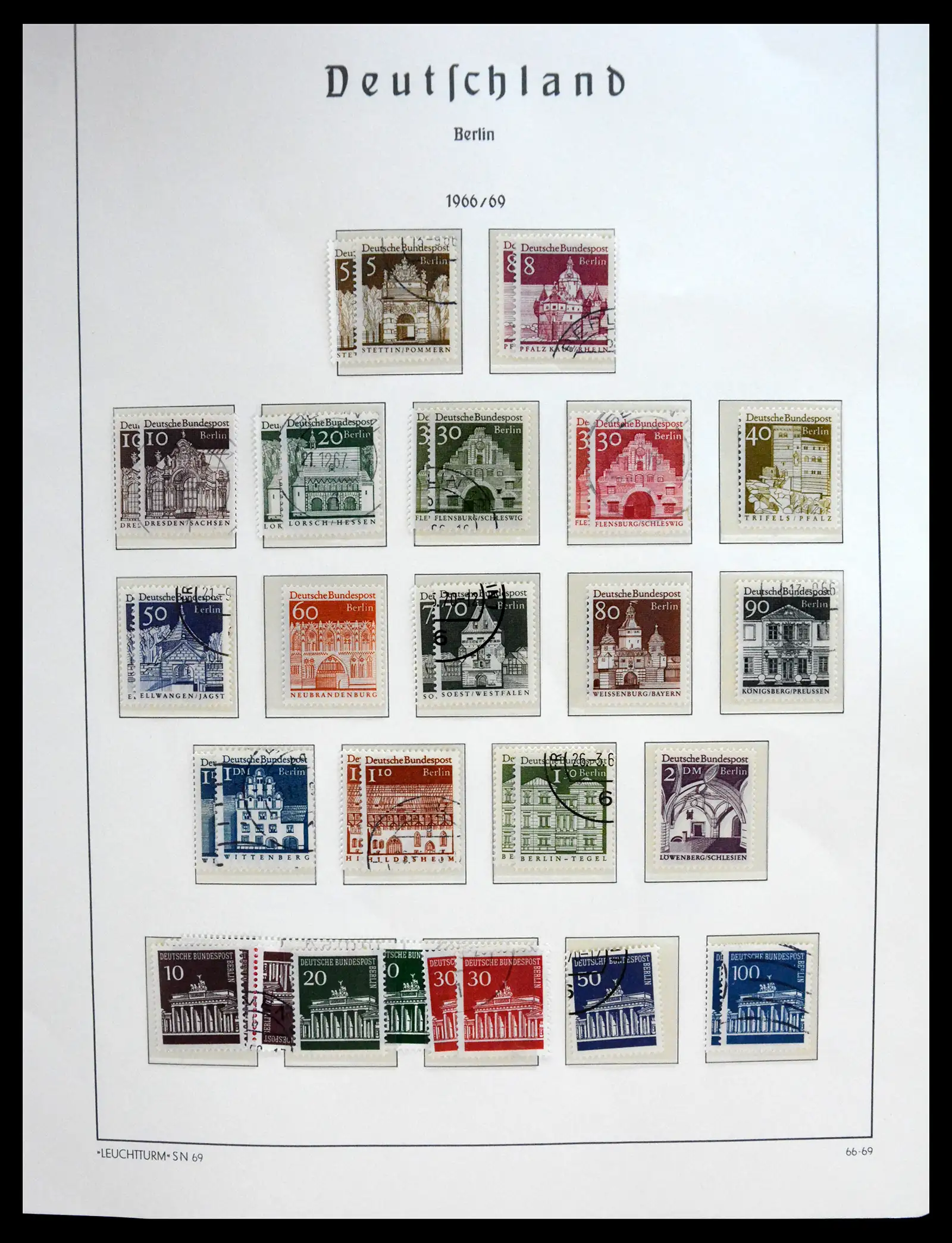 41171 0030 - Stamp collection 41171 Berlin nearly complete 1948-1982.