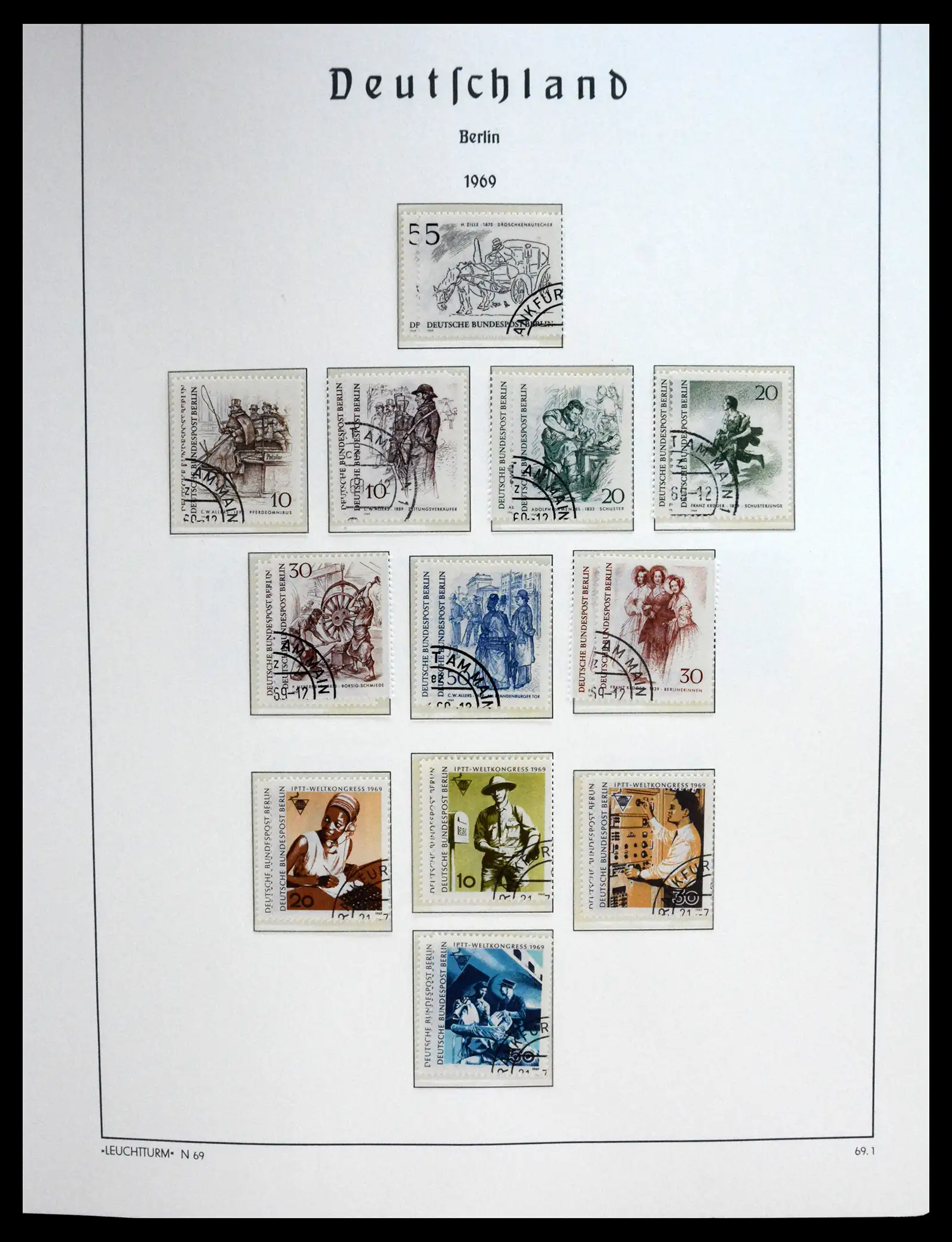41171 0031 - Stamp collection 41171 Berlin nearly complete 1948-1982.