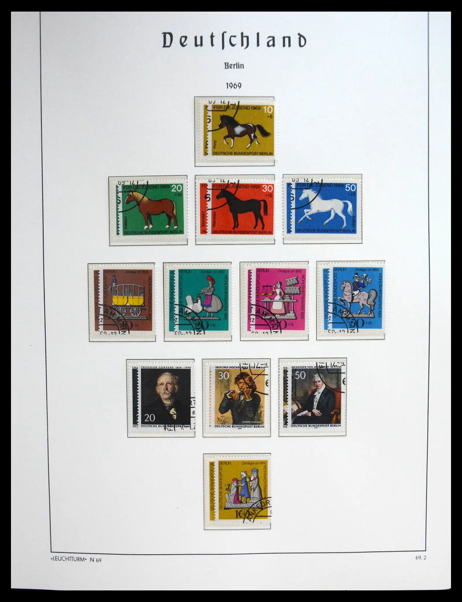 41171 0032 - Stamp collection 41171 Berlin nearly complete 1948-1982.