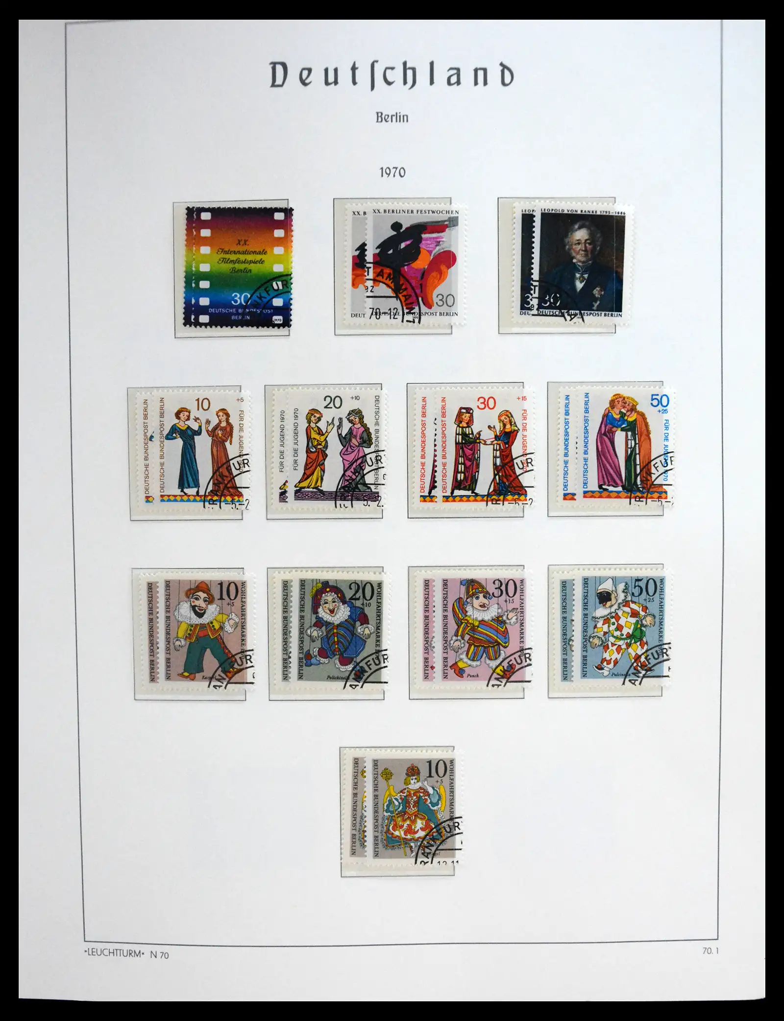 41171 0034 - Stamp collection 41171 Berlin nearly complete 1948-1982.