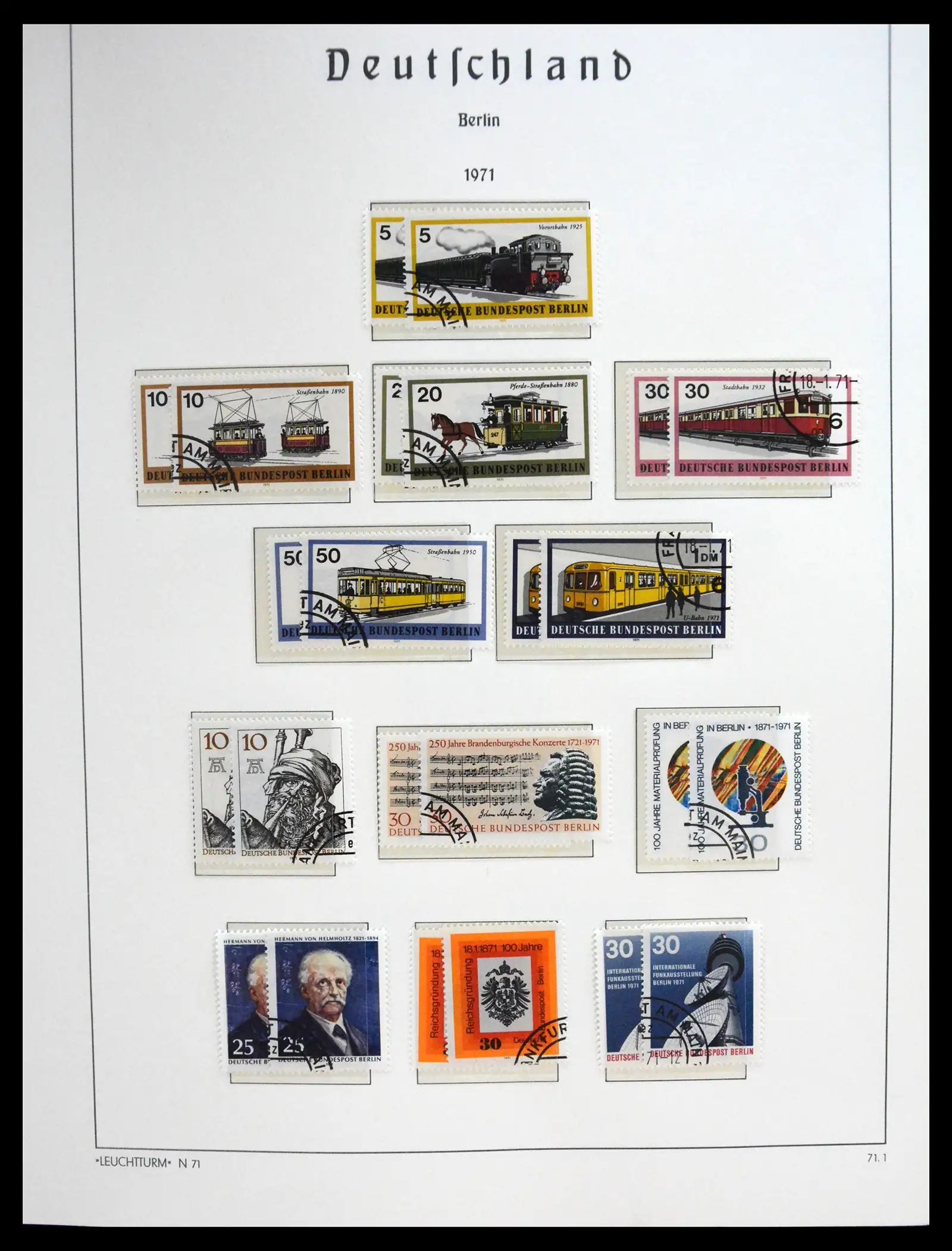 41171 0035 - Stamp collection 41171 Berlin nearly complete 1948-1982.