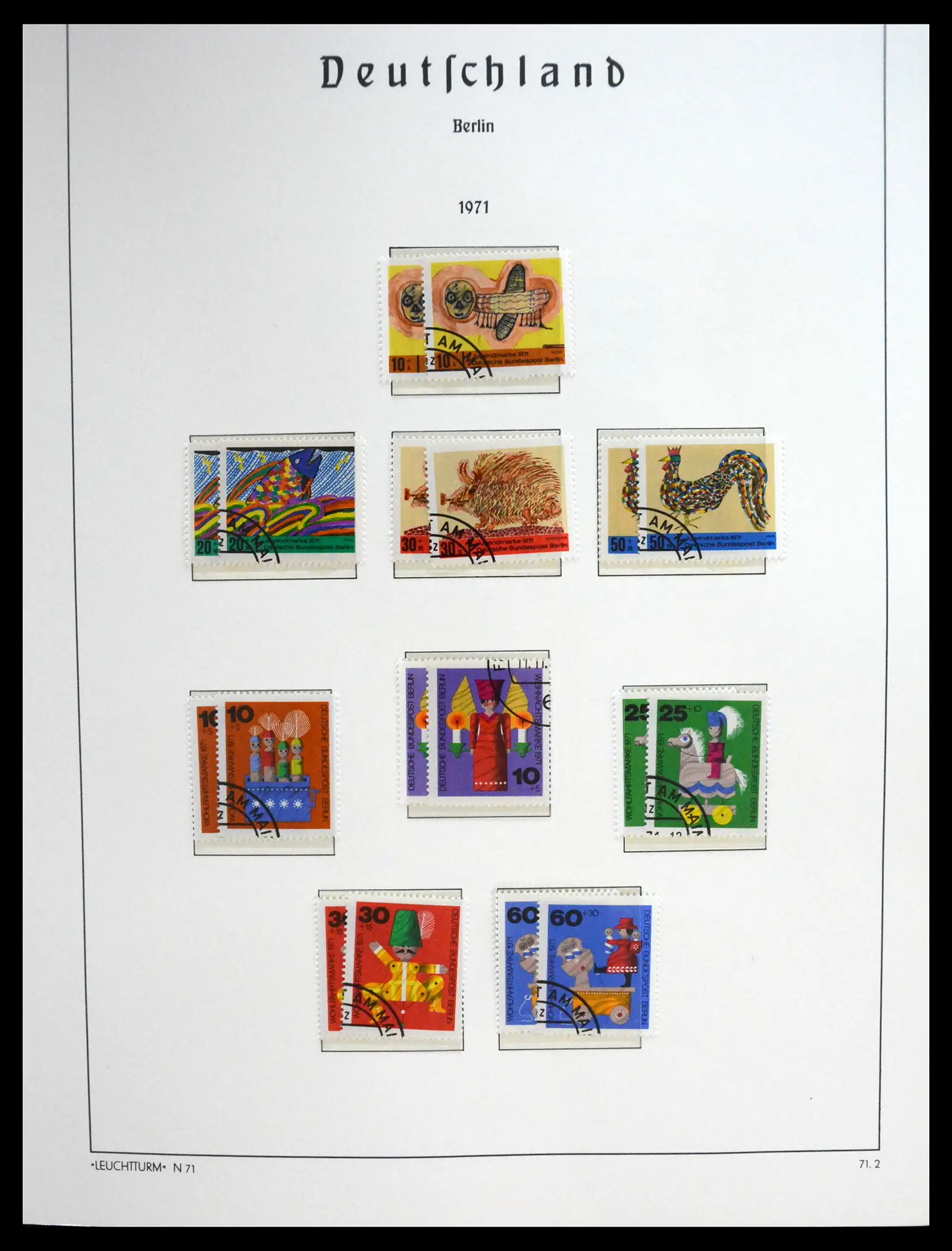 41171 0036 - Stamp collection 41171 Berlin nearly complete 1948-1982.