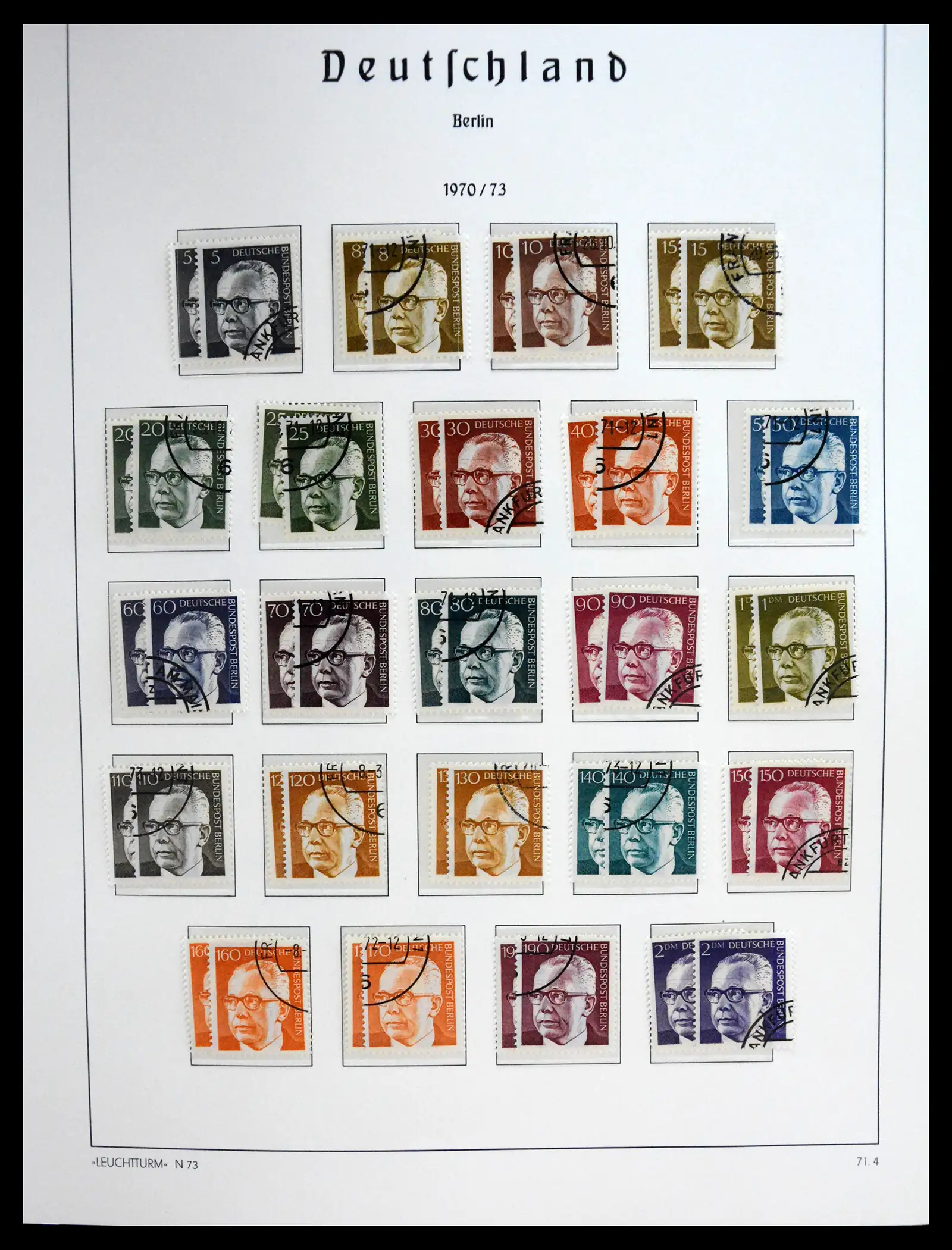 41171 0038 - Stamp collection 41171 Berlin nearly complete 1948-1982.