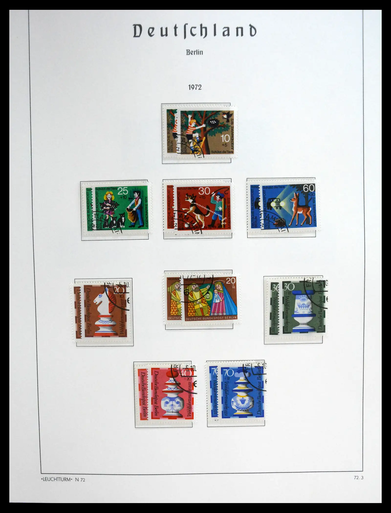 41171 0041 - Stamp collection 41171 Berlin nearly complete 1948-1982.
