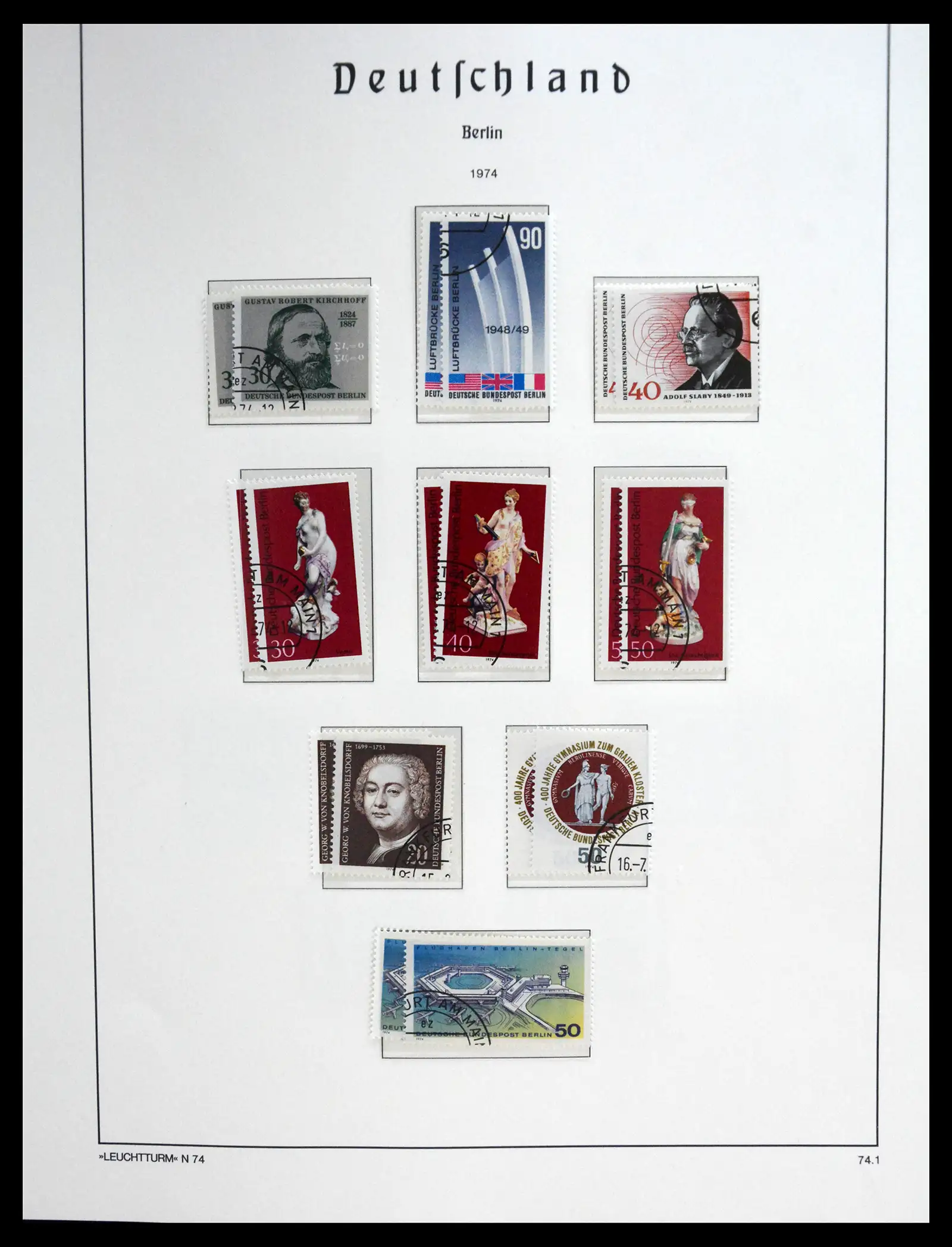 41171 0046 - Stamp collection 41171 Berlin nearly complete 1948-1982.